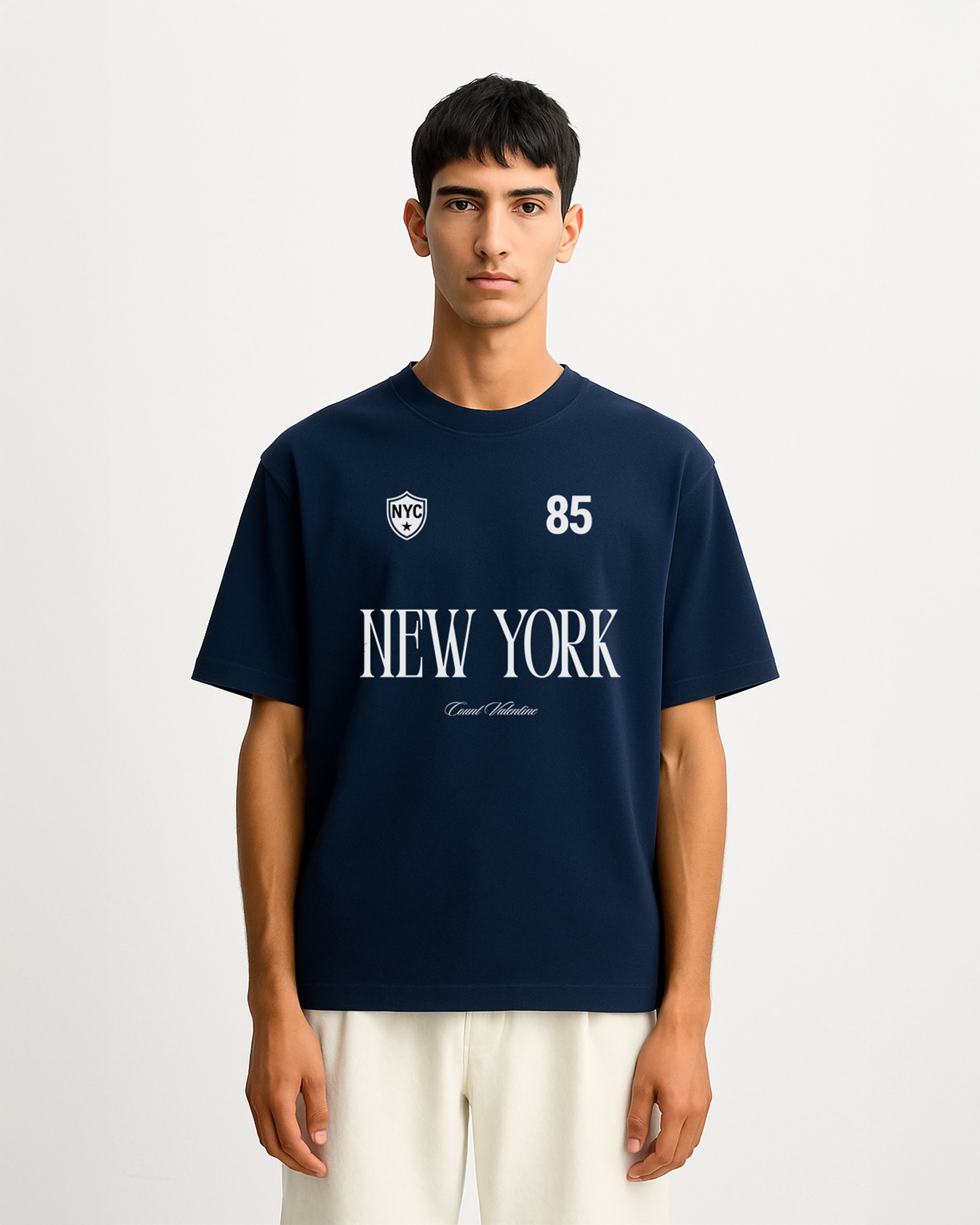 Black cap with horse logo and text on a white background