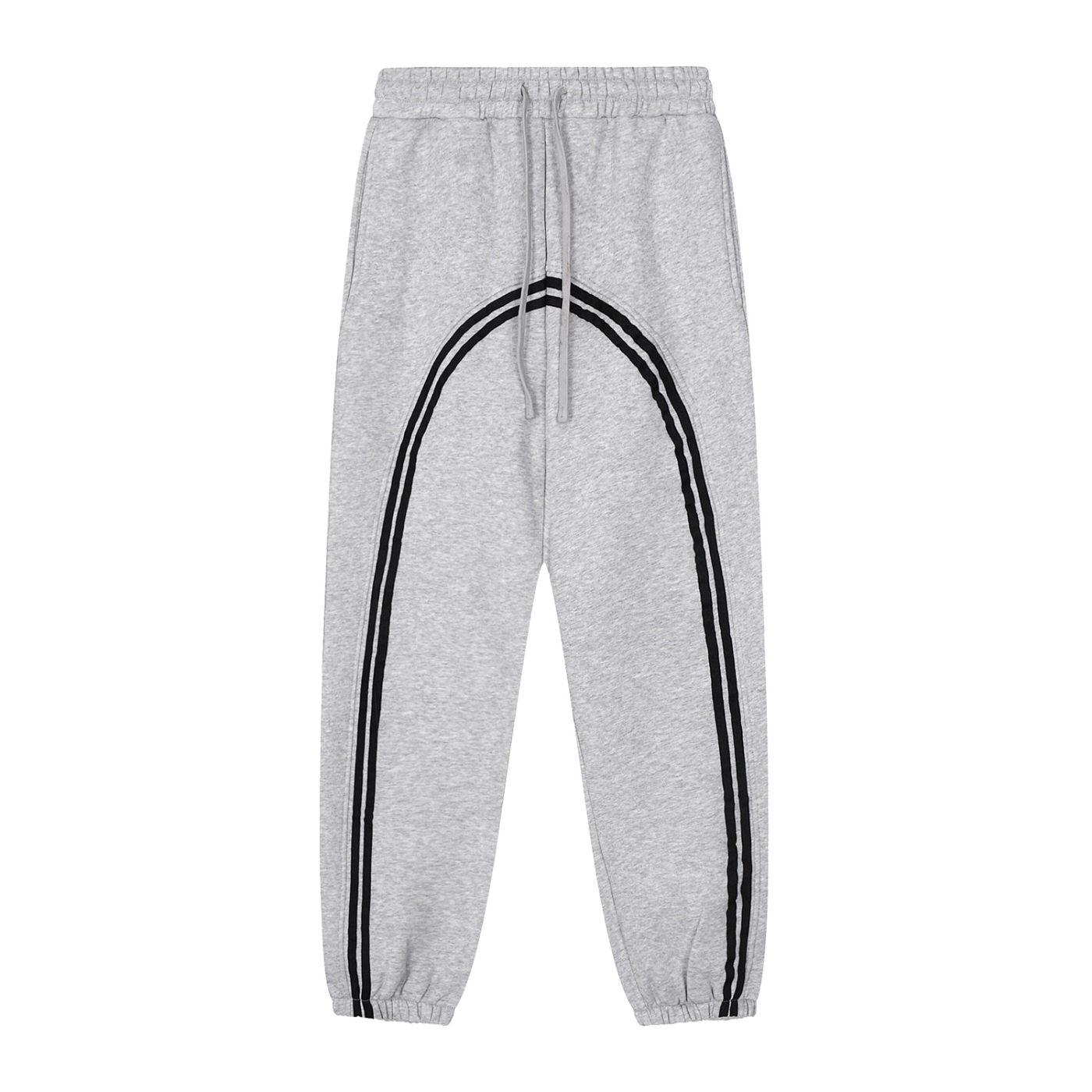 Sun Fade Contrast Tape Fleece Jogged Sweatpants