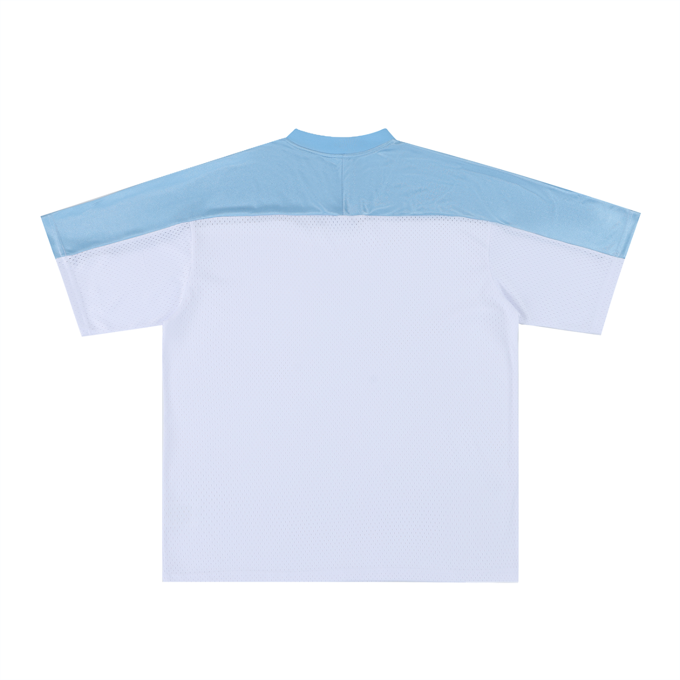 Oversized Mesh V-Neck Soccer Jersey