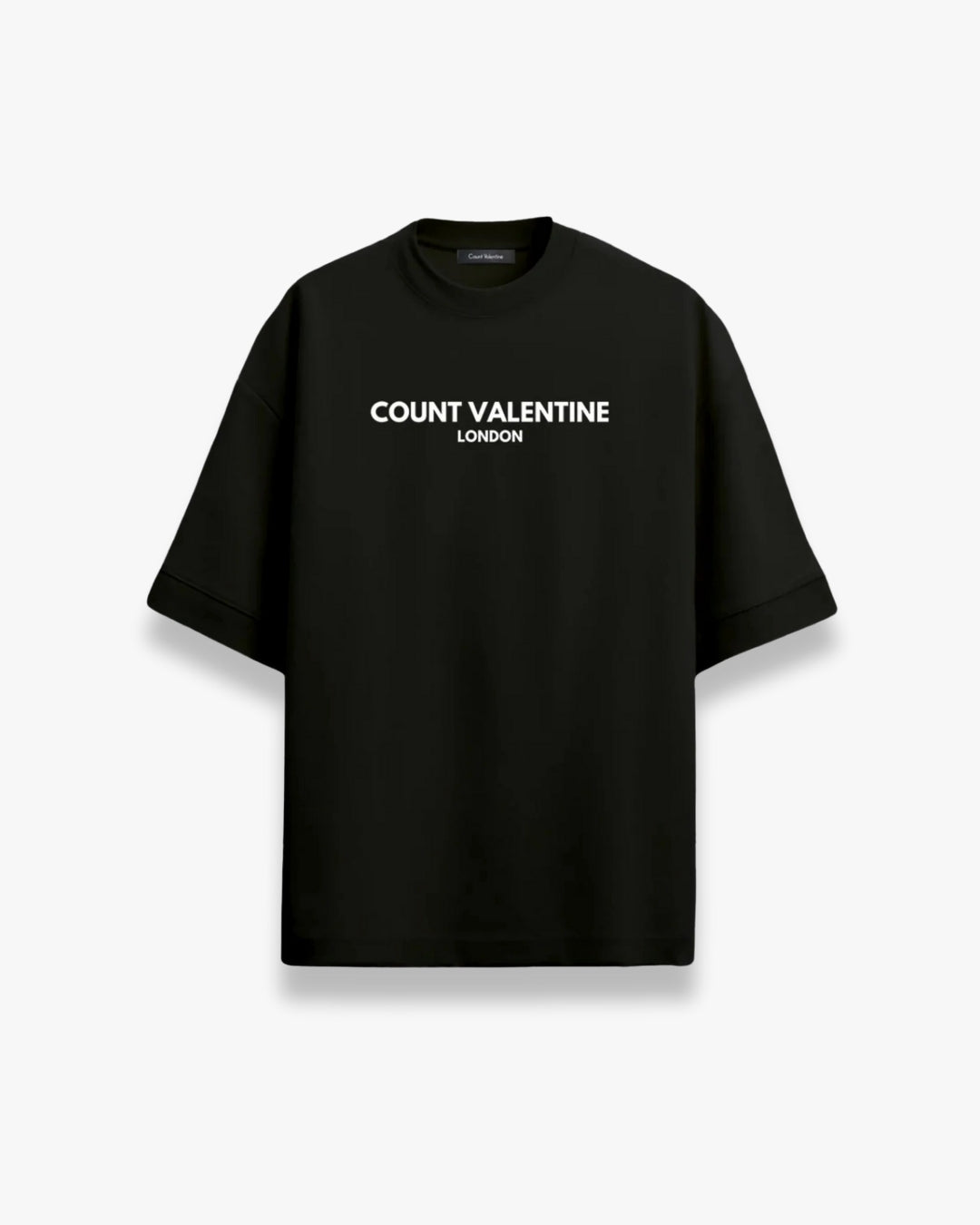 BLACK OVERSIZED FEATURED T-SHIRT FOR MEN