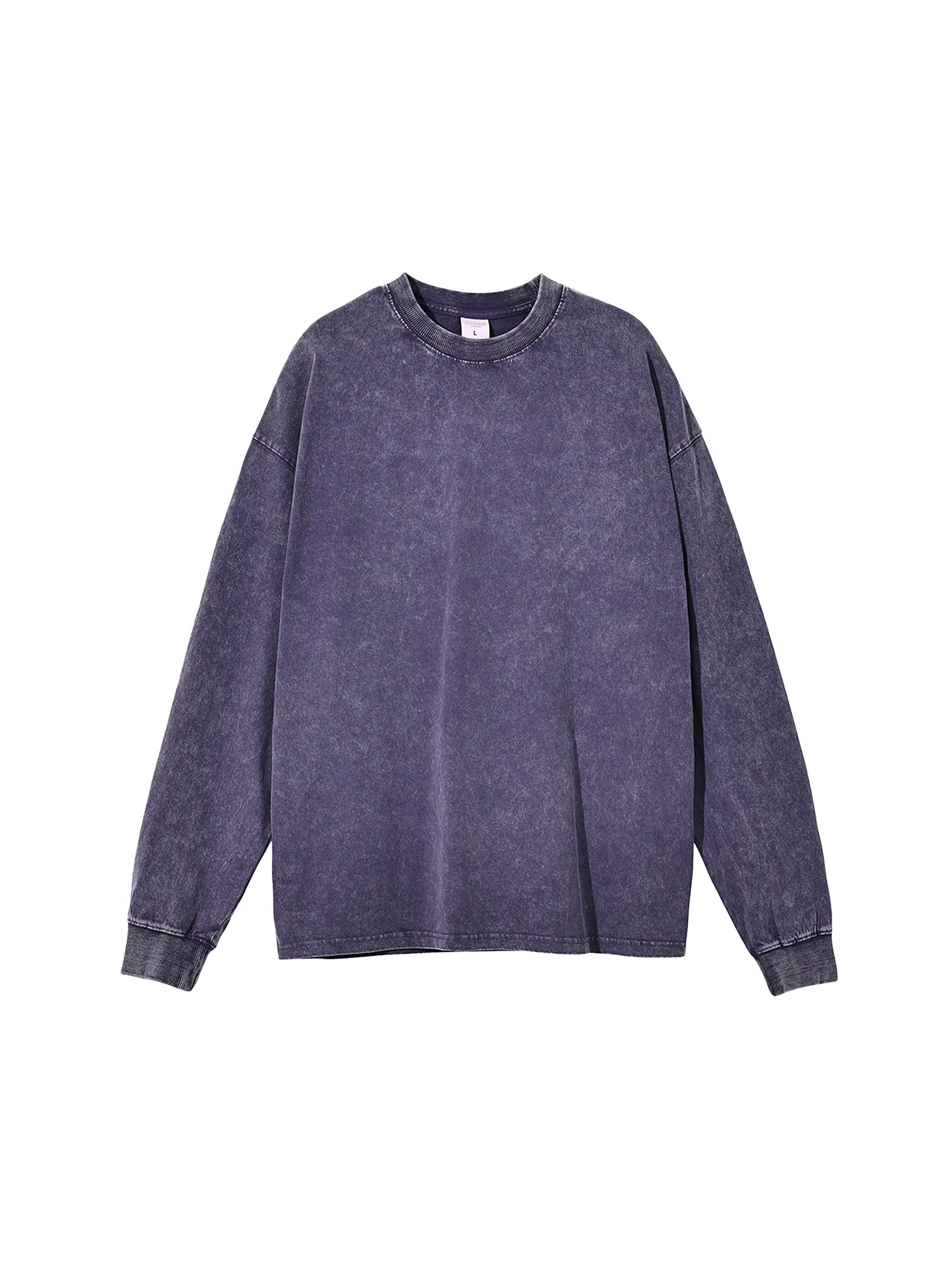 Acid Wash Oversize Long Sleeve T-Shirt