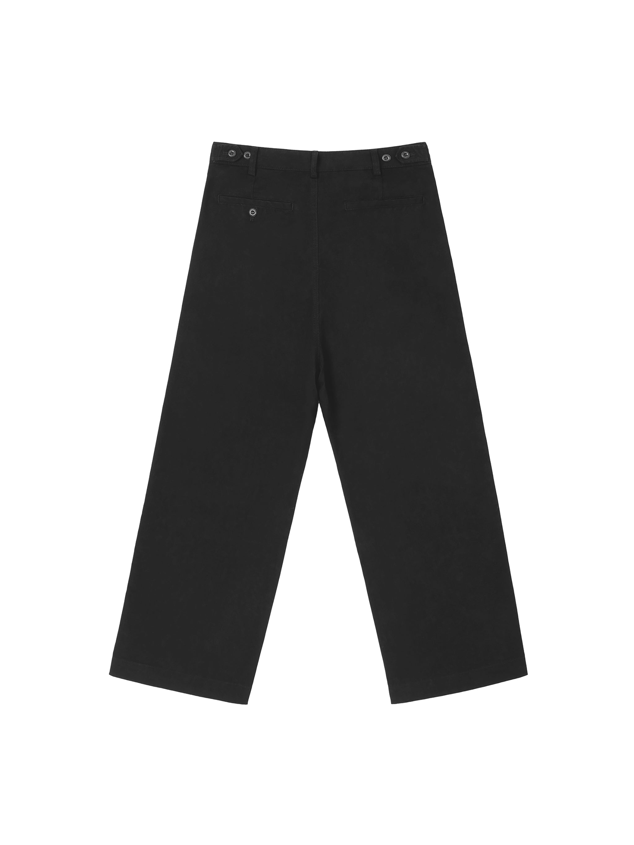 Adjustable Waist Straight-Leg Pants