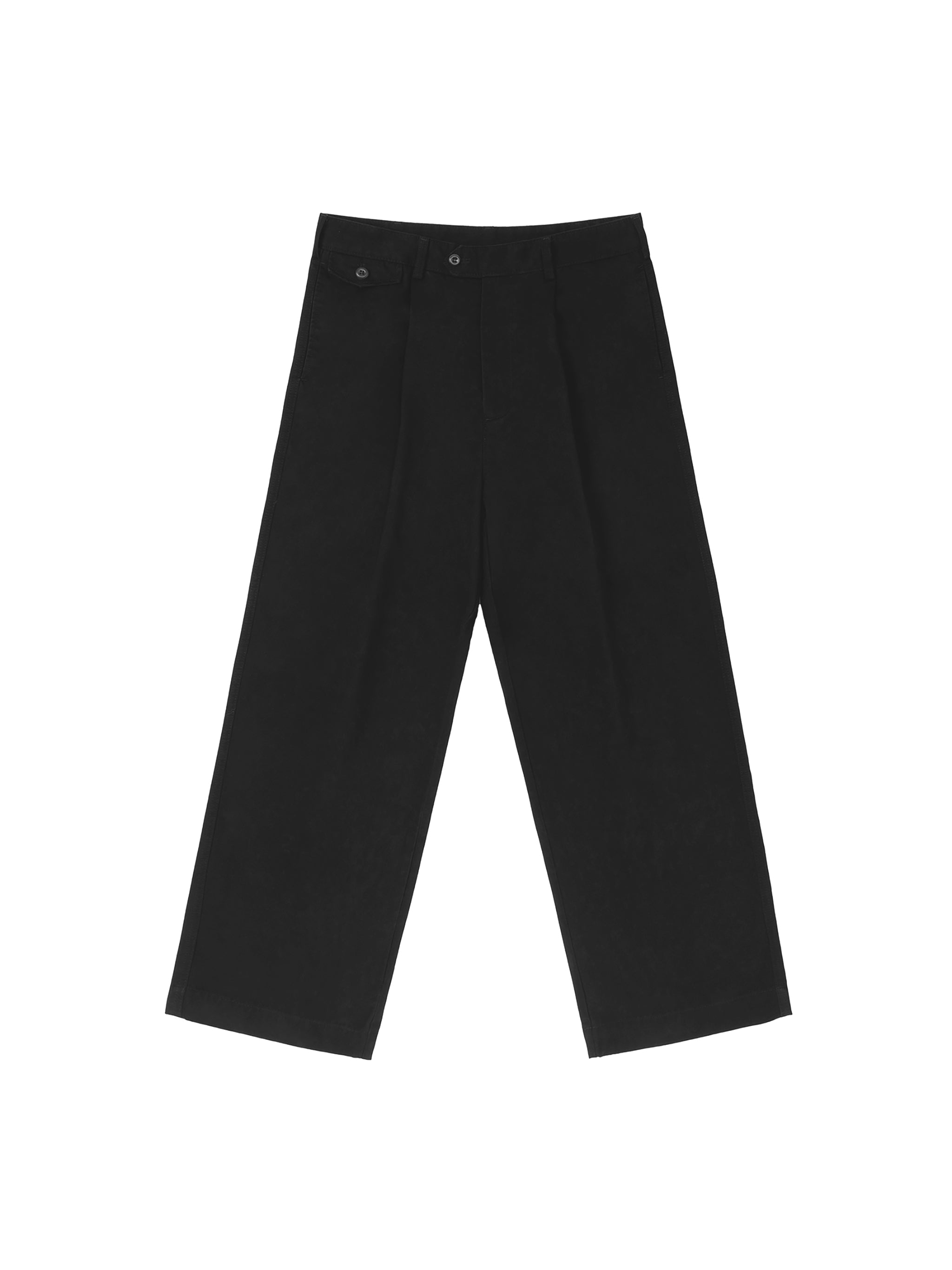 Adjustable Waist Straight-Leg Pants