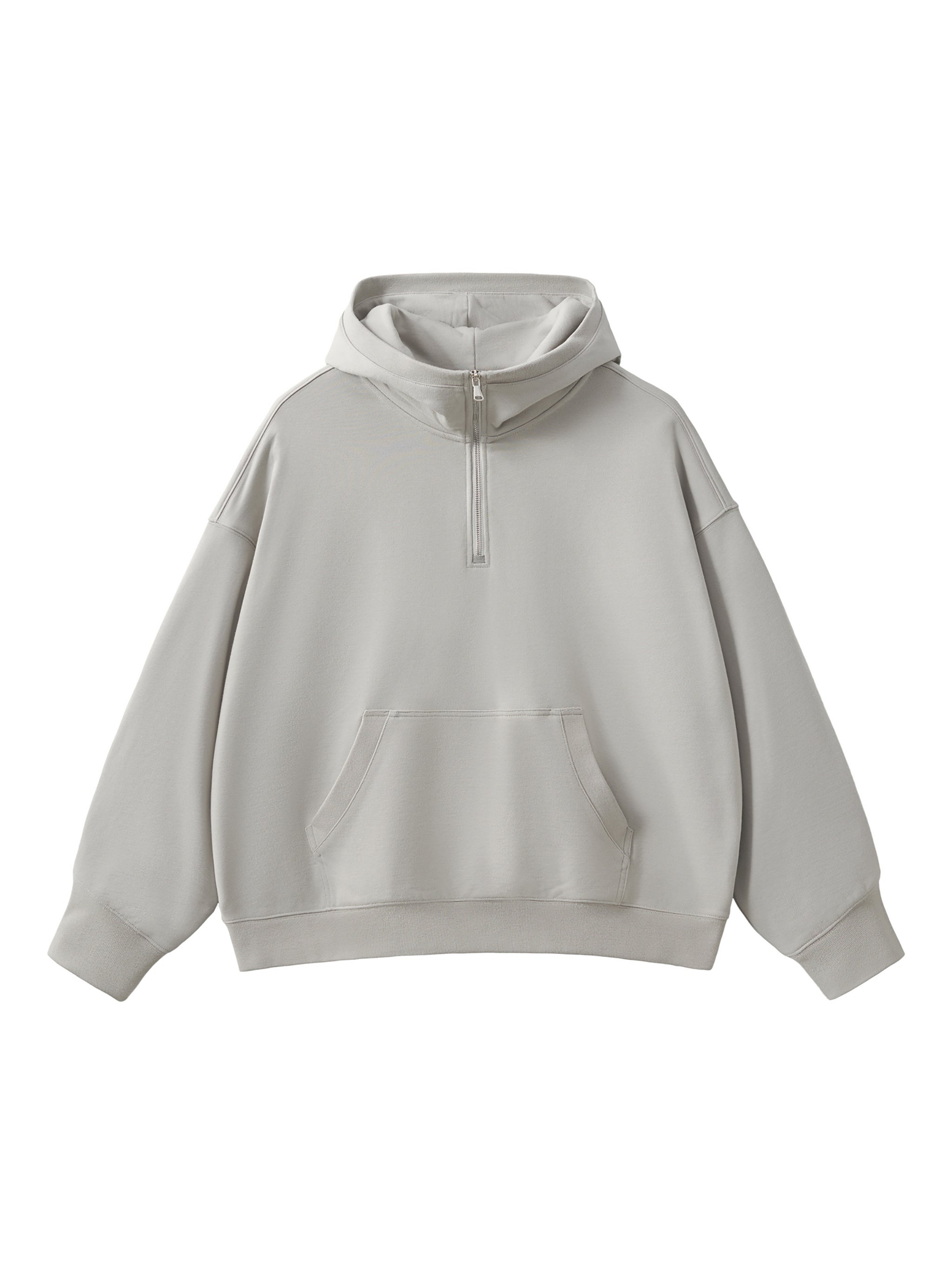 Big Hood Half-Zip Fleece Hoodie