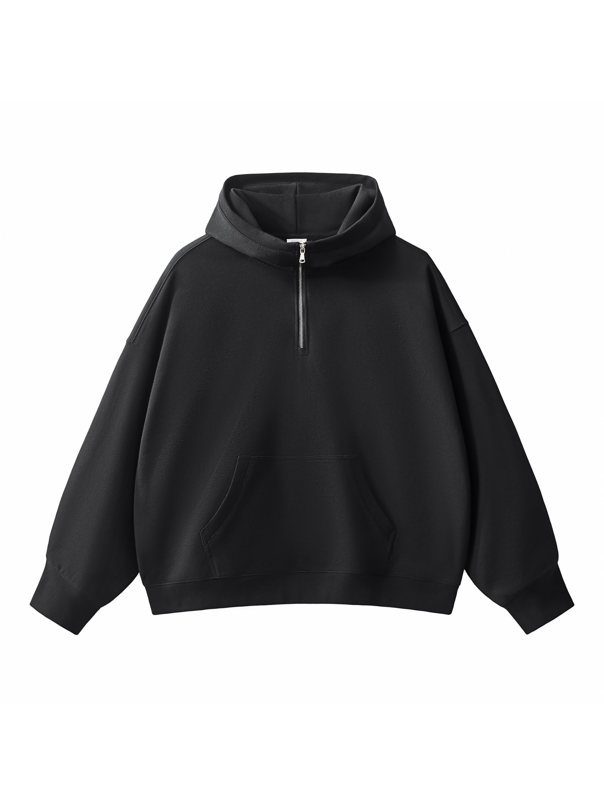 Big Hood Half-Zip Fleece Hoodie