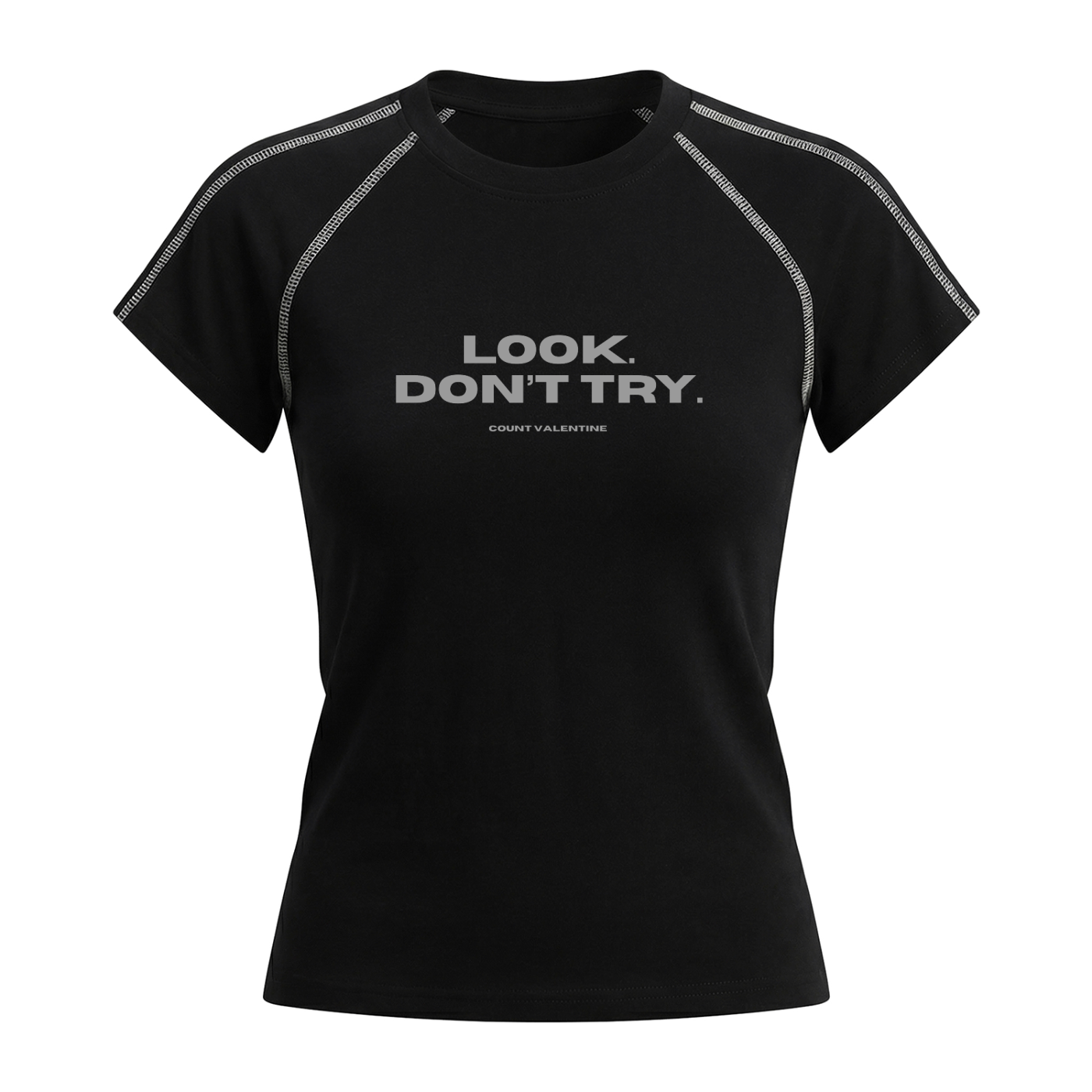 Women's Contrast Stitch Raglan T-Shirt