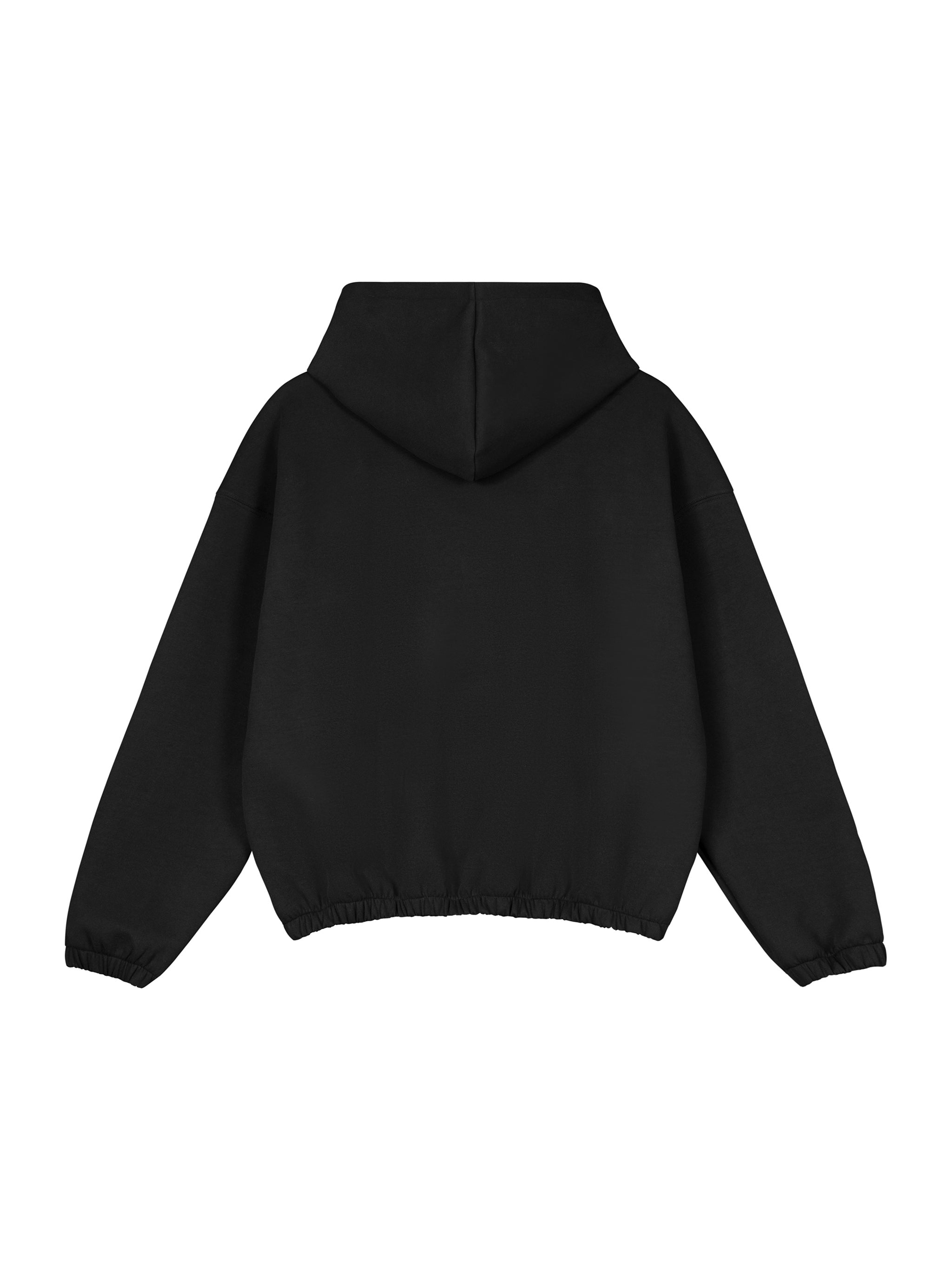 Boxy Cinched Hem Hoodie