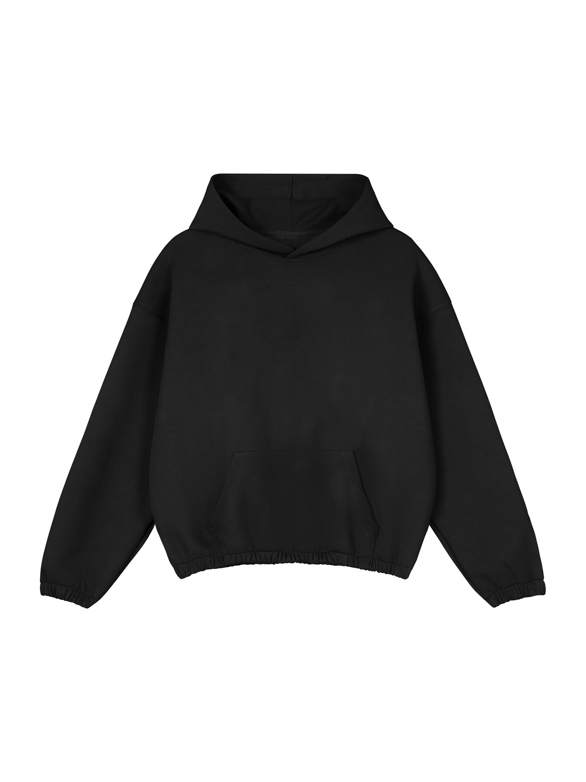 Boxy Cinched Hem Hoodie