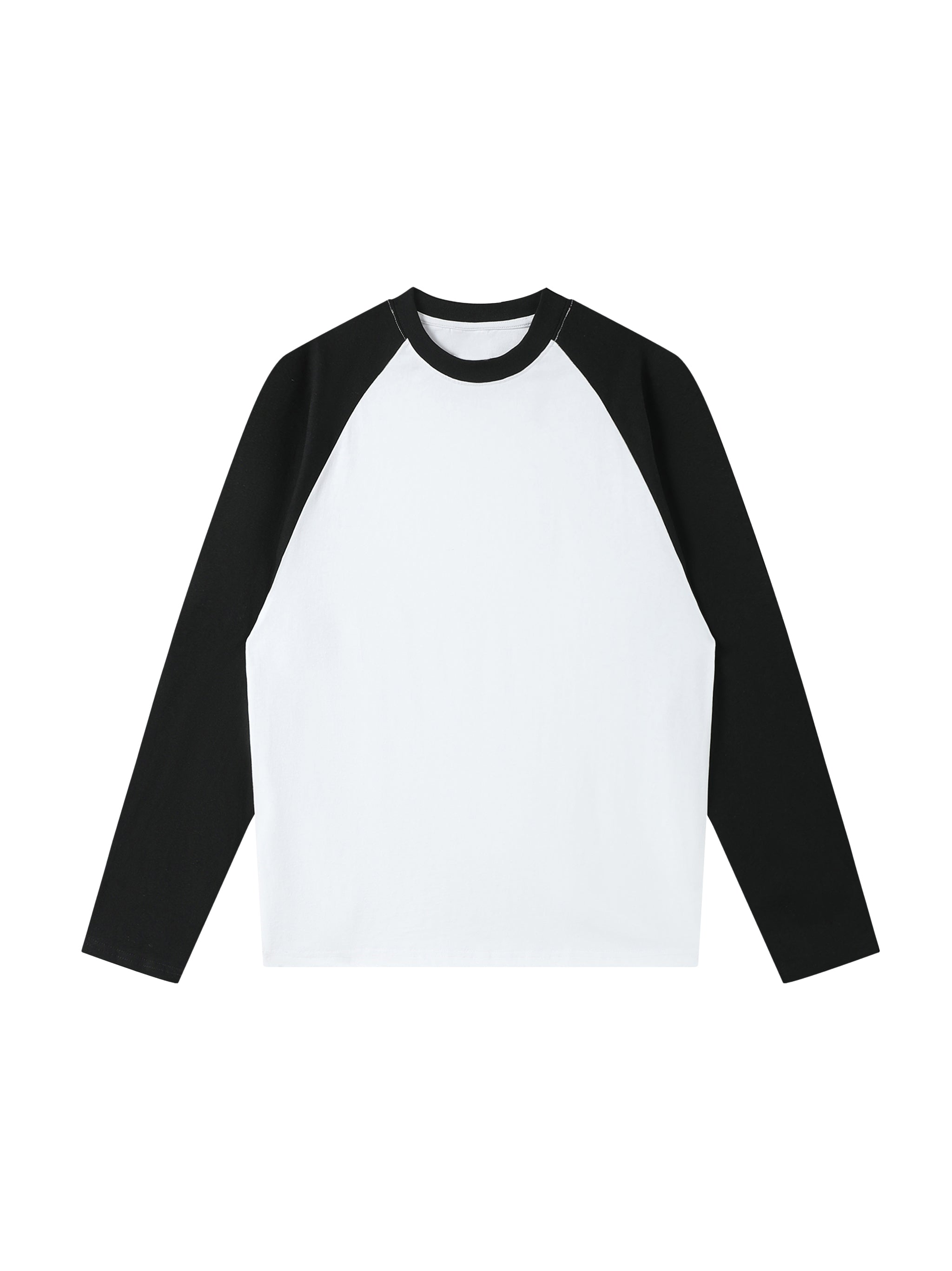 Color-Blocked Raglan Long-Sleeve T-Shirt