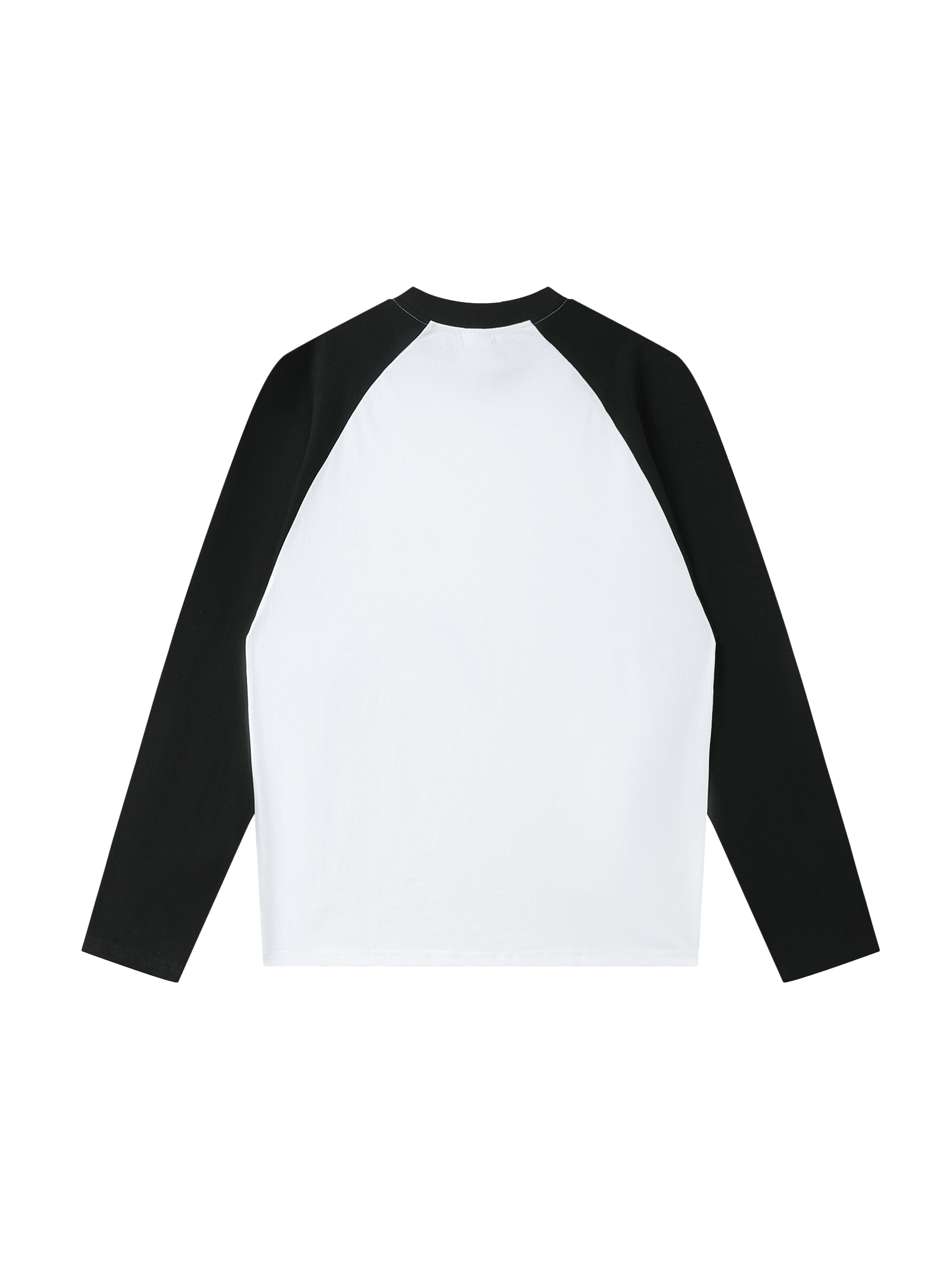 Color-Blocked Raglan Long-Sleeve T-Shirt