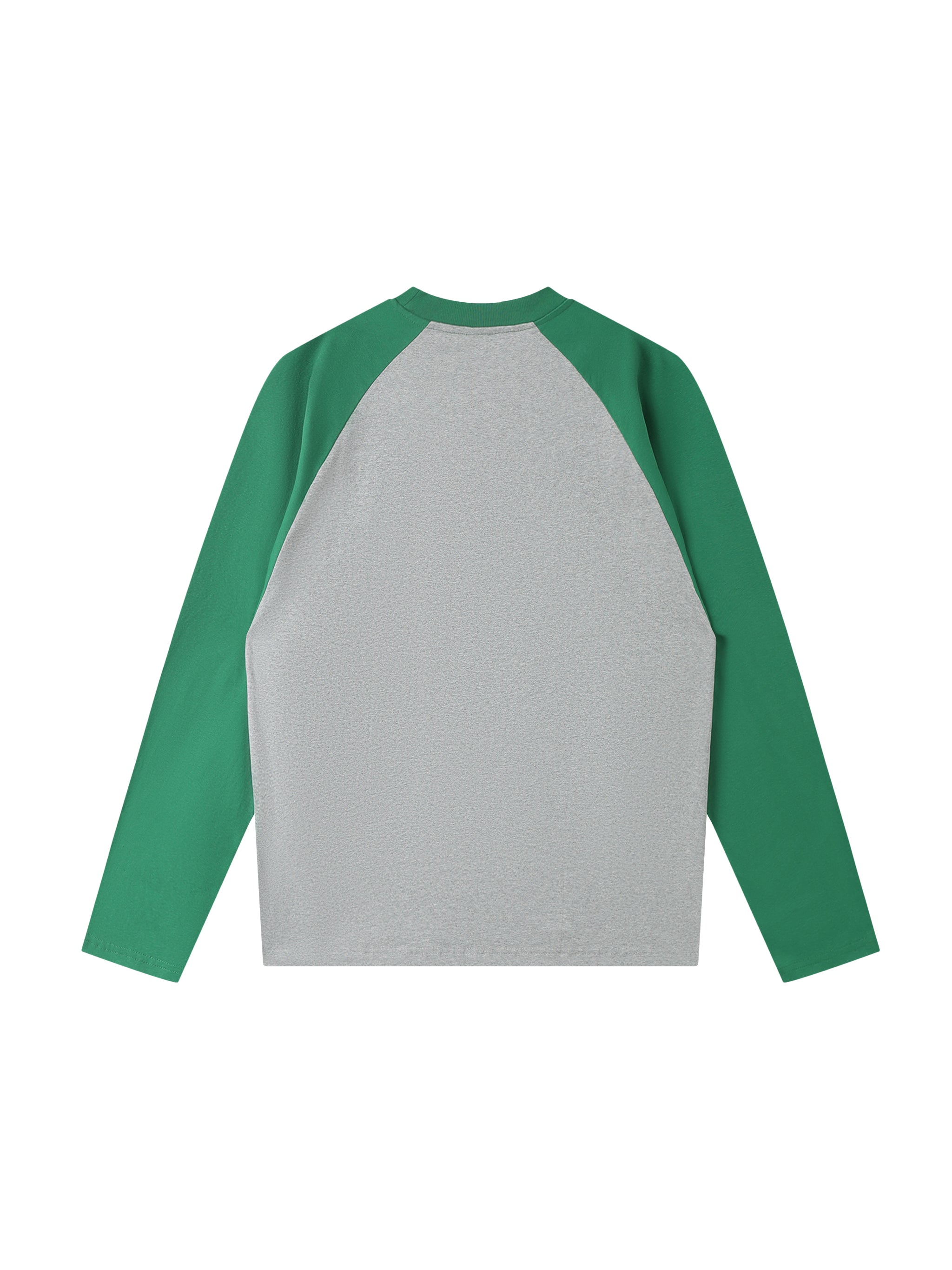 Color-Blocked Raglan Long-Sleeve T-Shirt