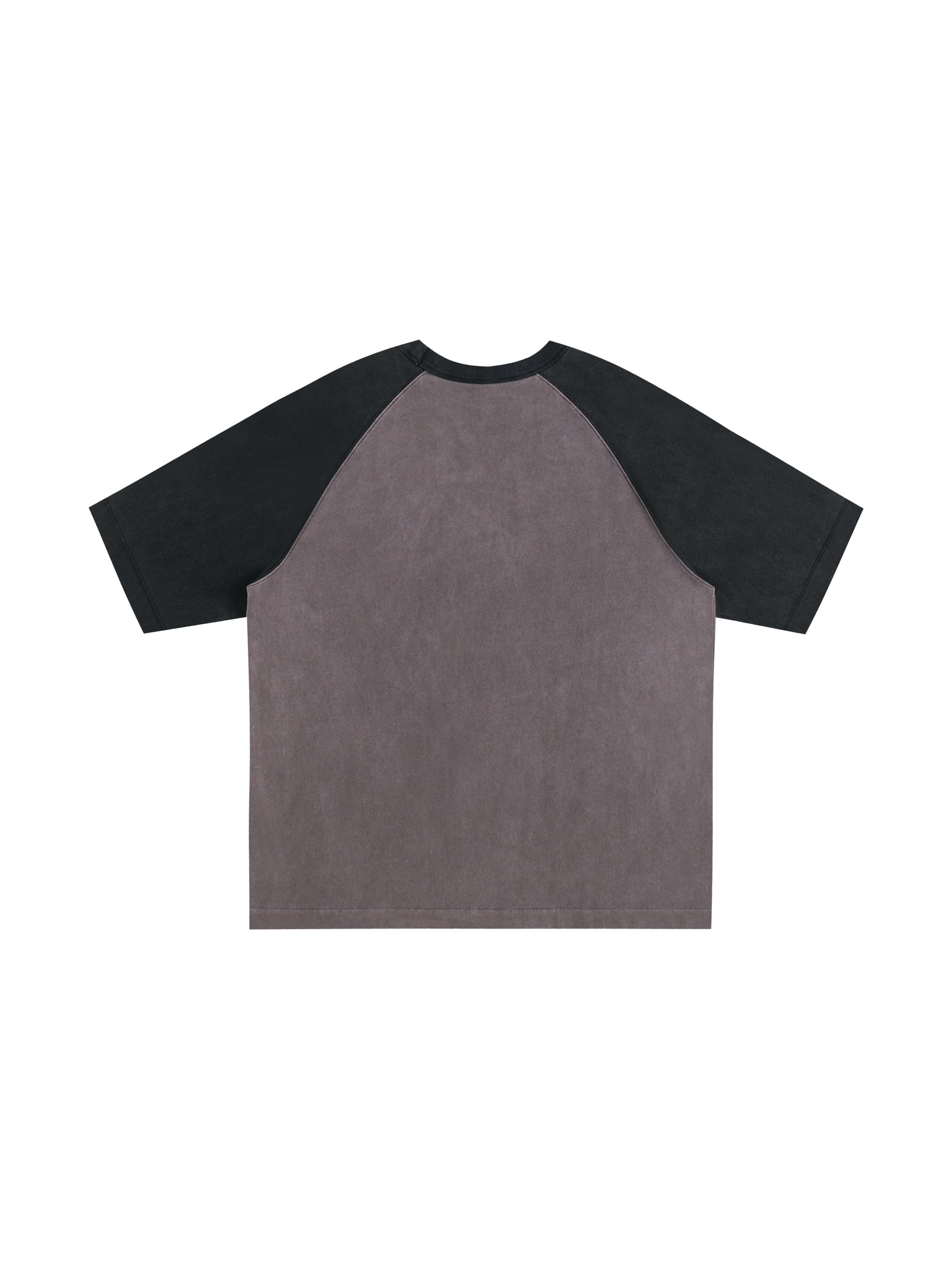 Color-Blocked Raglan Sleeve T-Shirt
