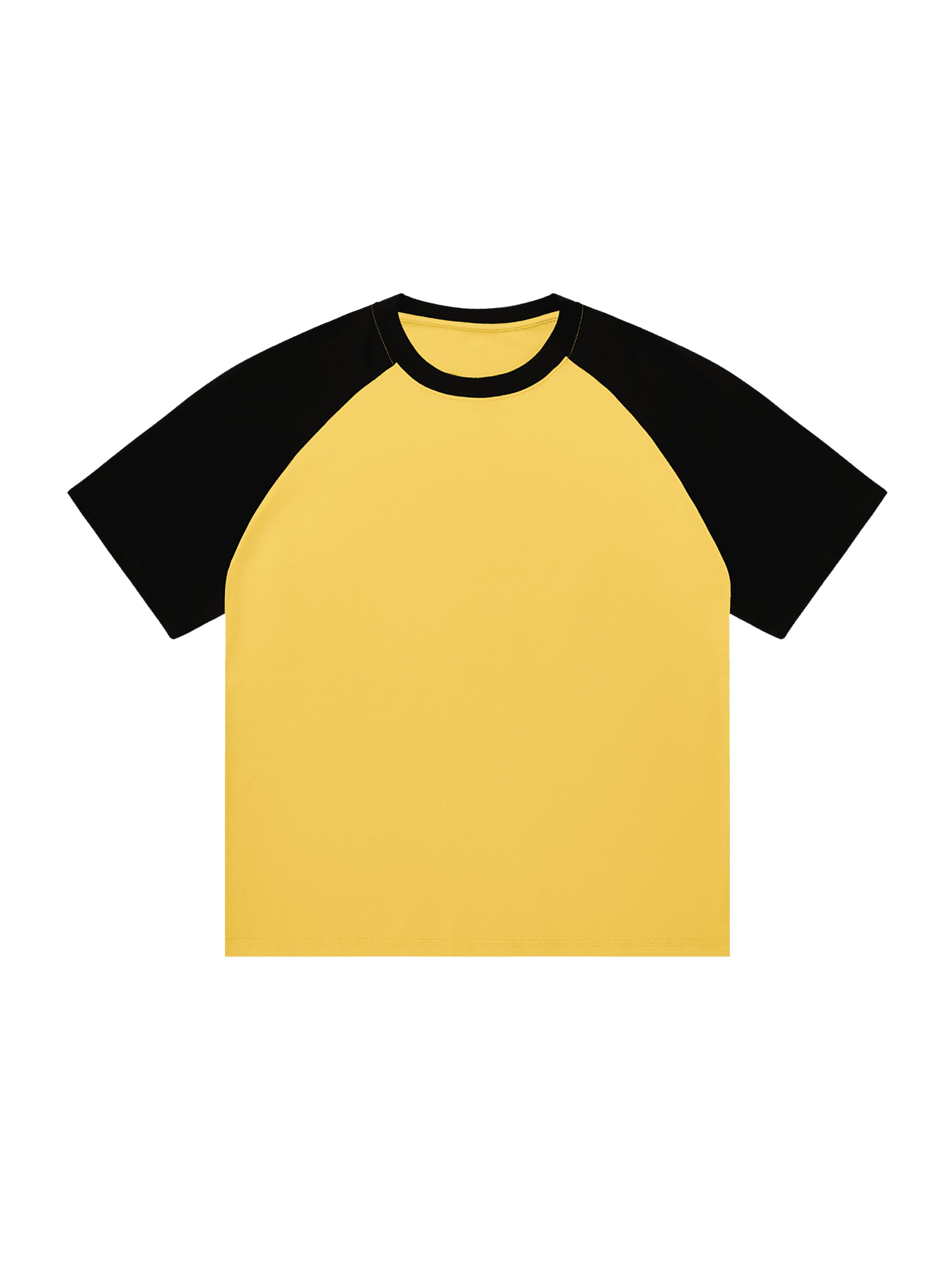 Color-Blocked Raglan Sleeve T-Shirt