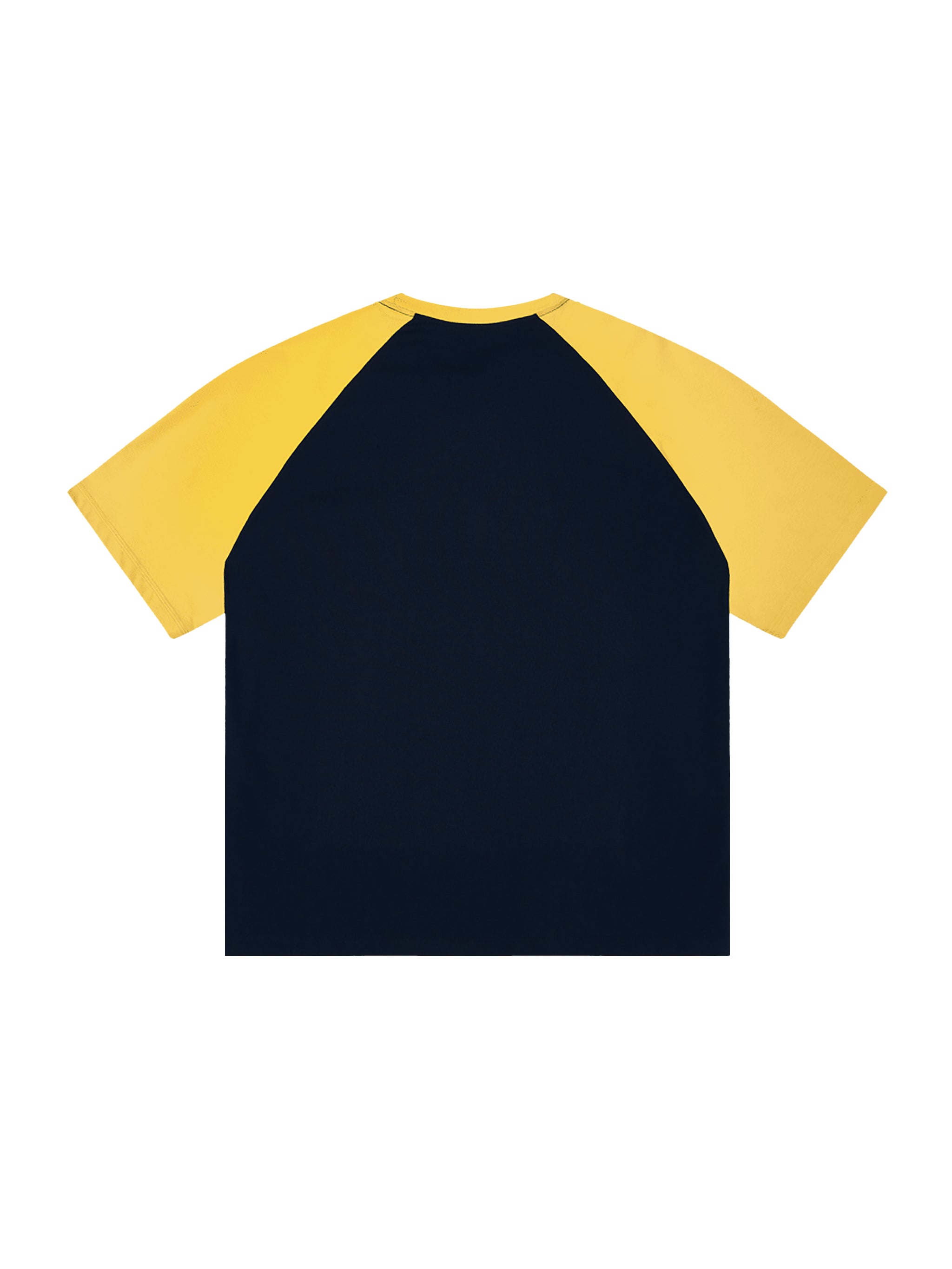 Color-Blocked Raglan Sleeve T-Shirt