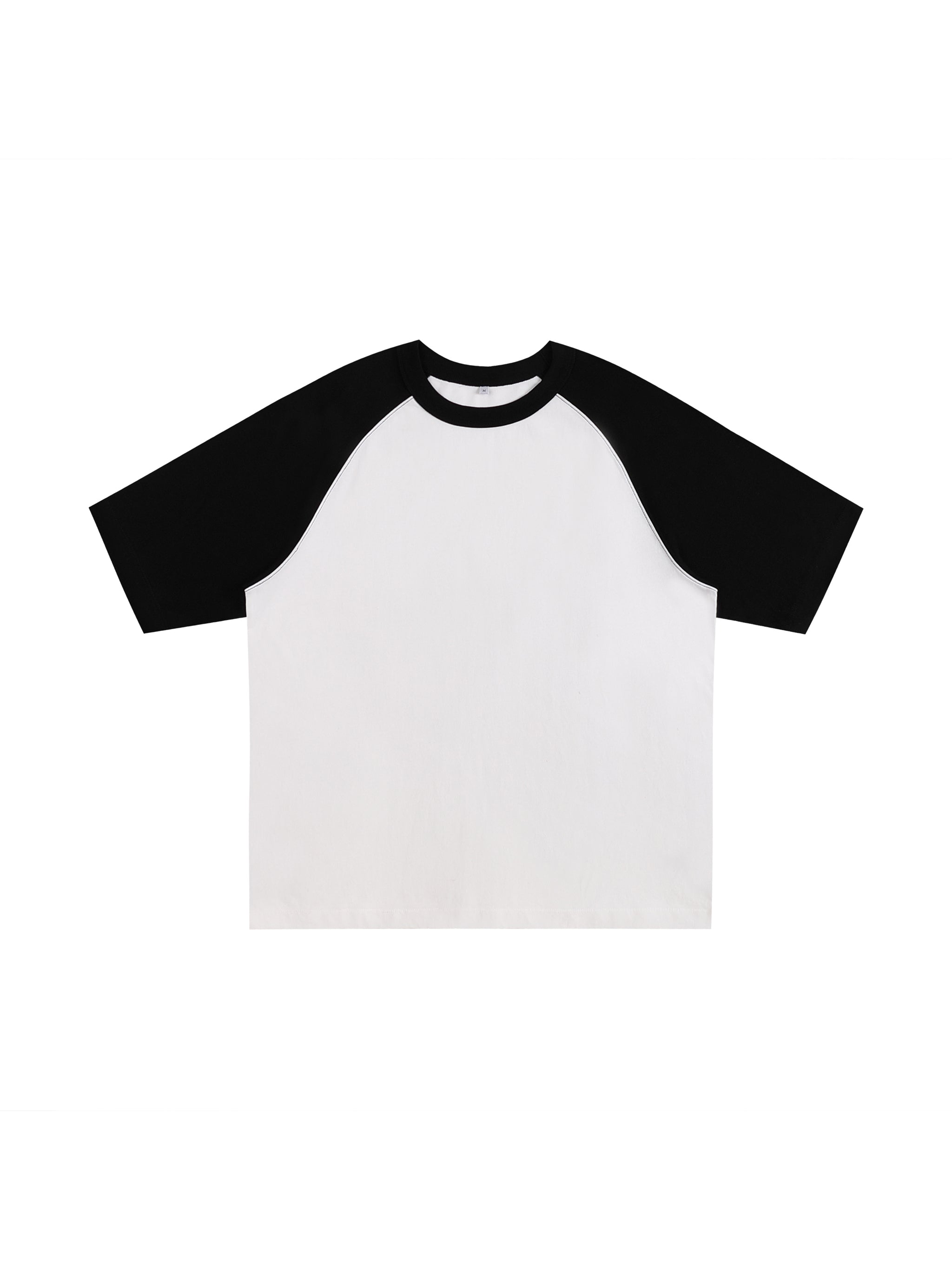 Color-Blocked Raglan Sleeve T-Shirt