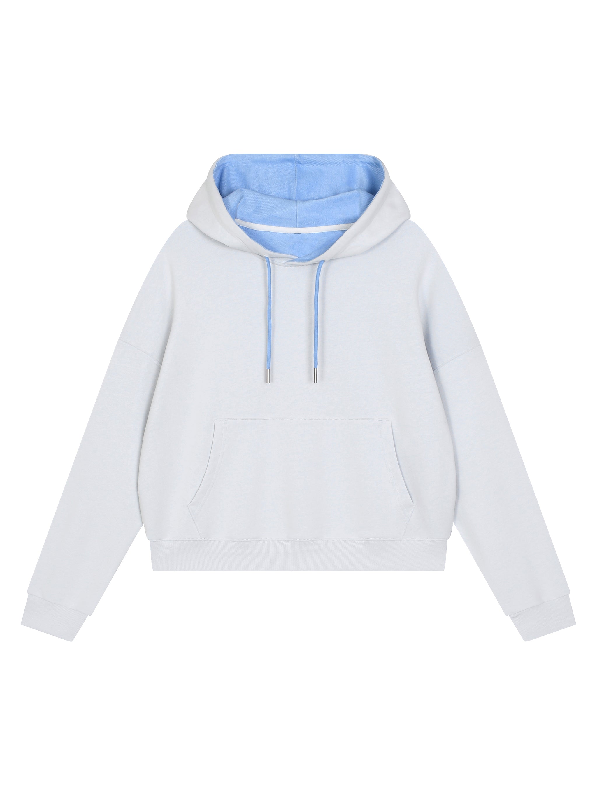 Contrast Drawstring Hoodie
