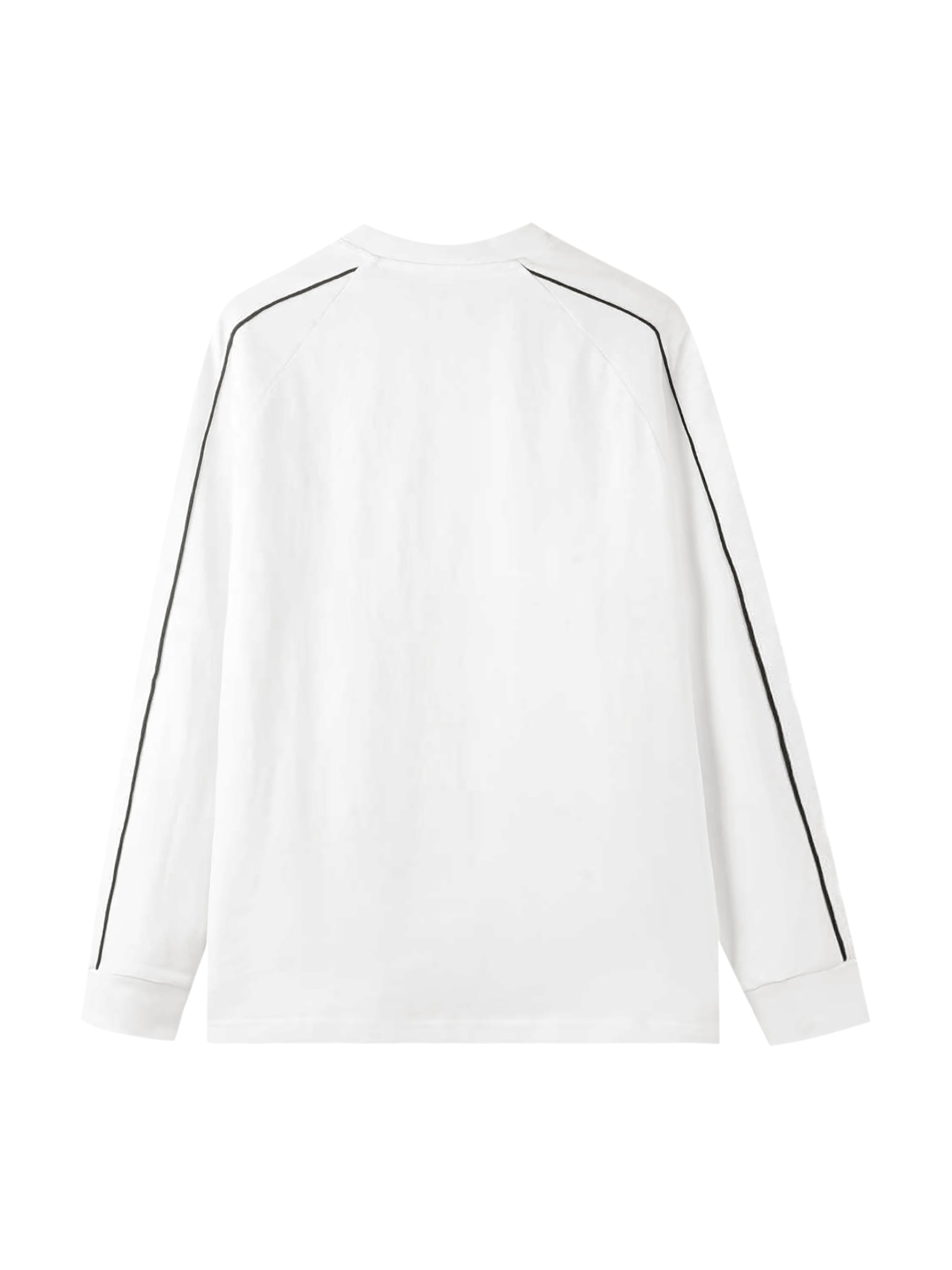 Contrast Panel Raglan Sweatshirt