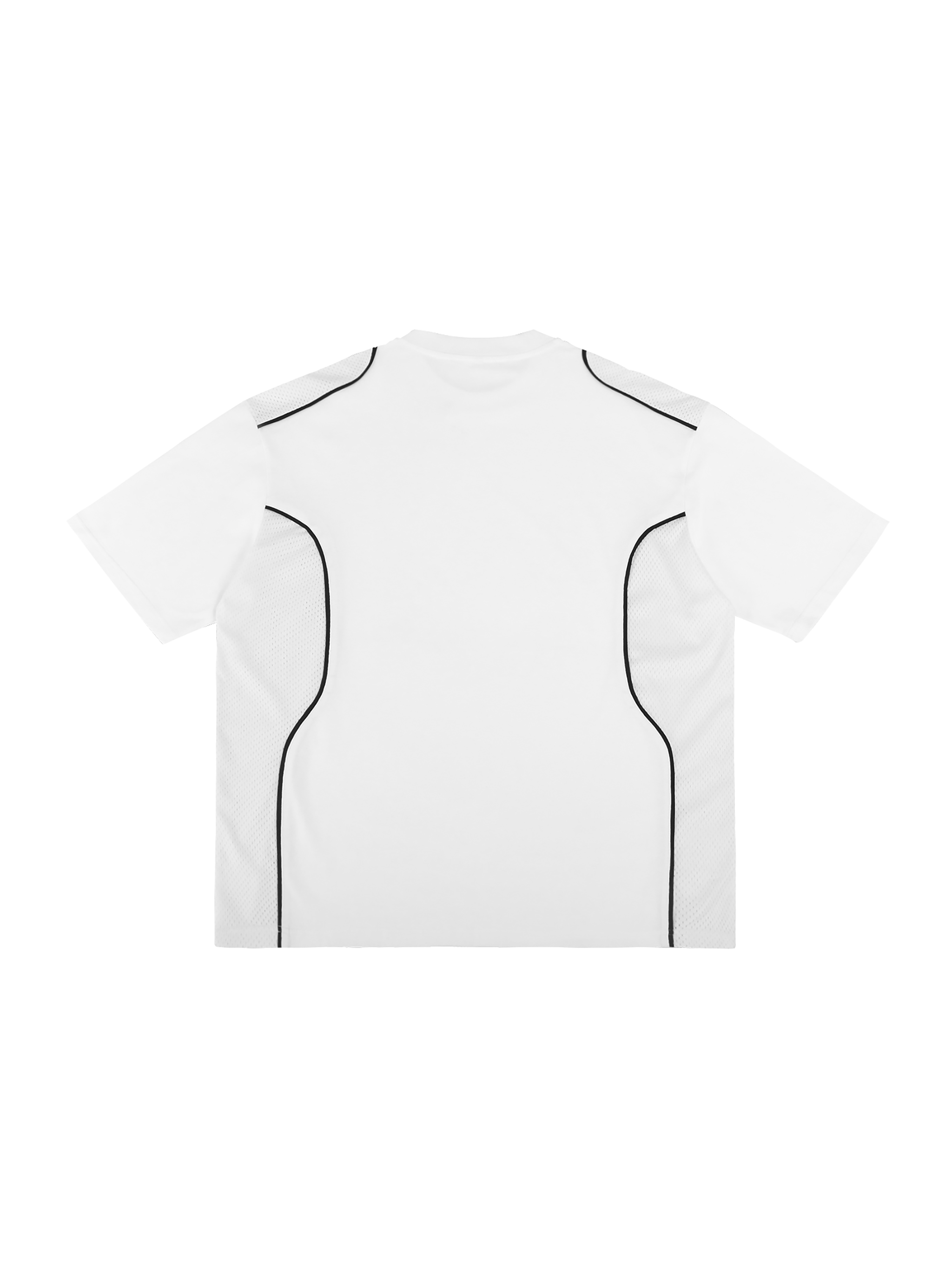 Contrast Piped Panel T-Shirt