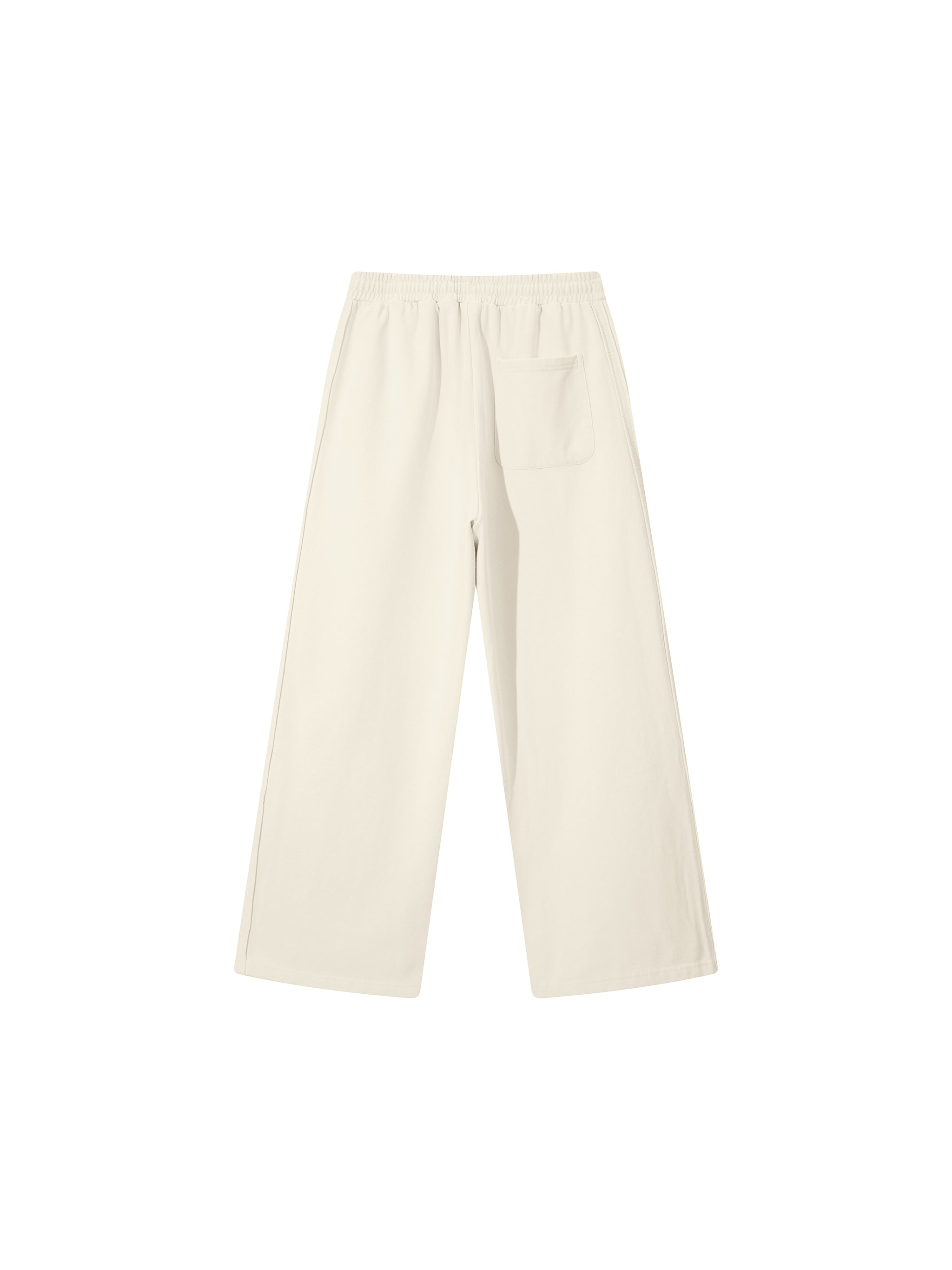 Contrast Tape Straight-Leg Sweatpants