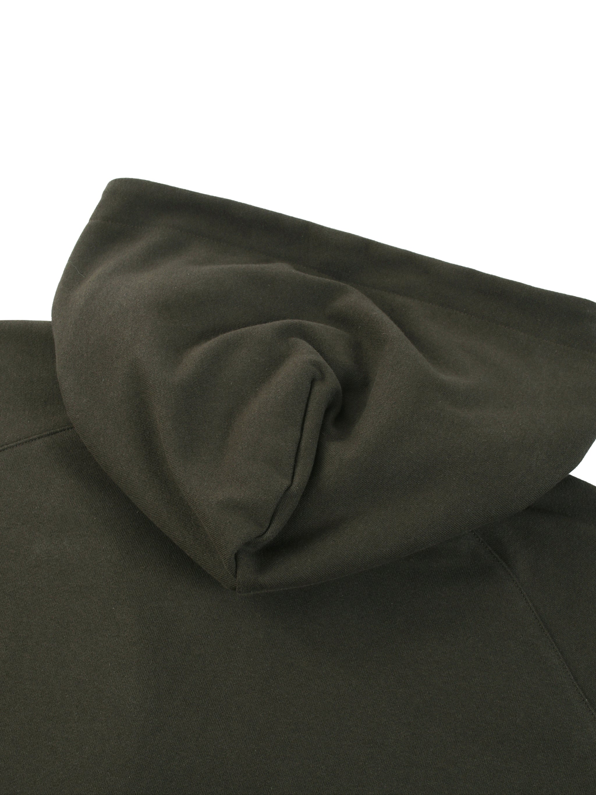 Dolman Sleeve Zip-Through Fleece Hoodie