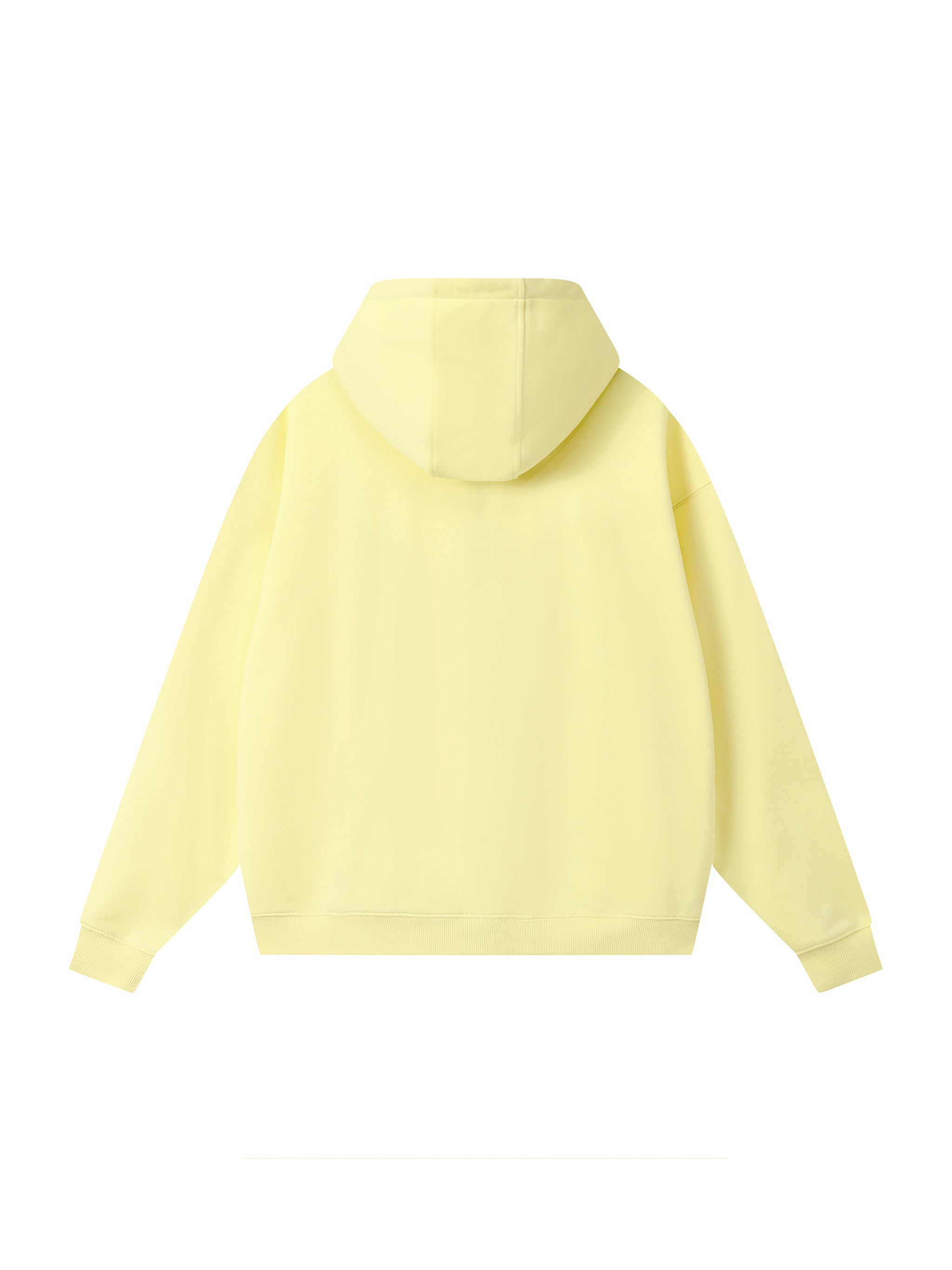 Drop-Shoulder Zip Up Hoodie