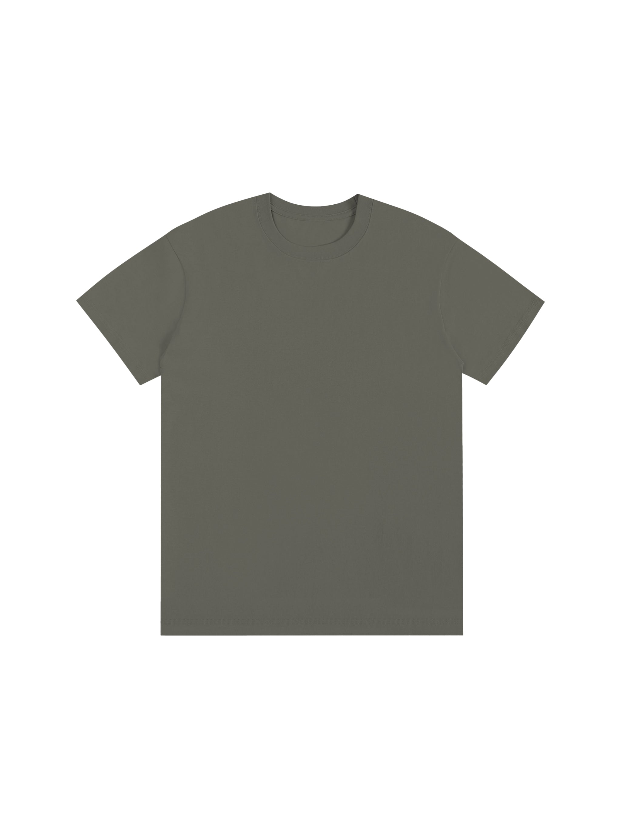 Drop Shoulder Cotton T-Shirt