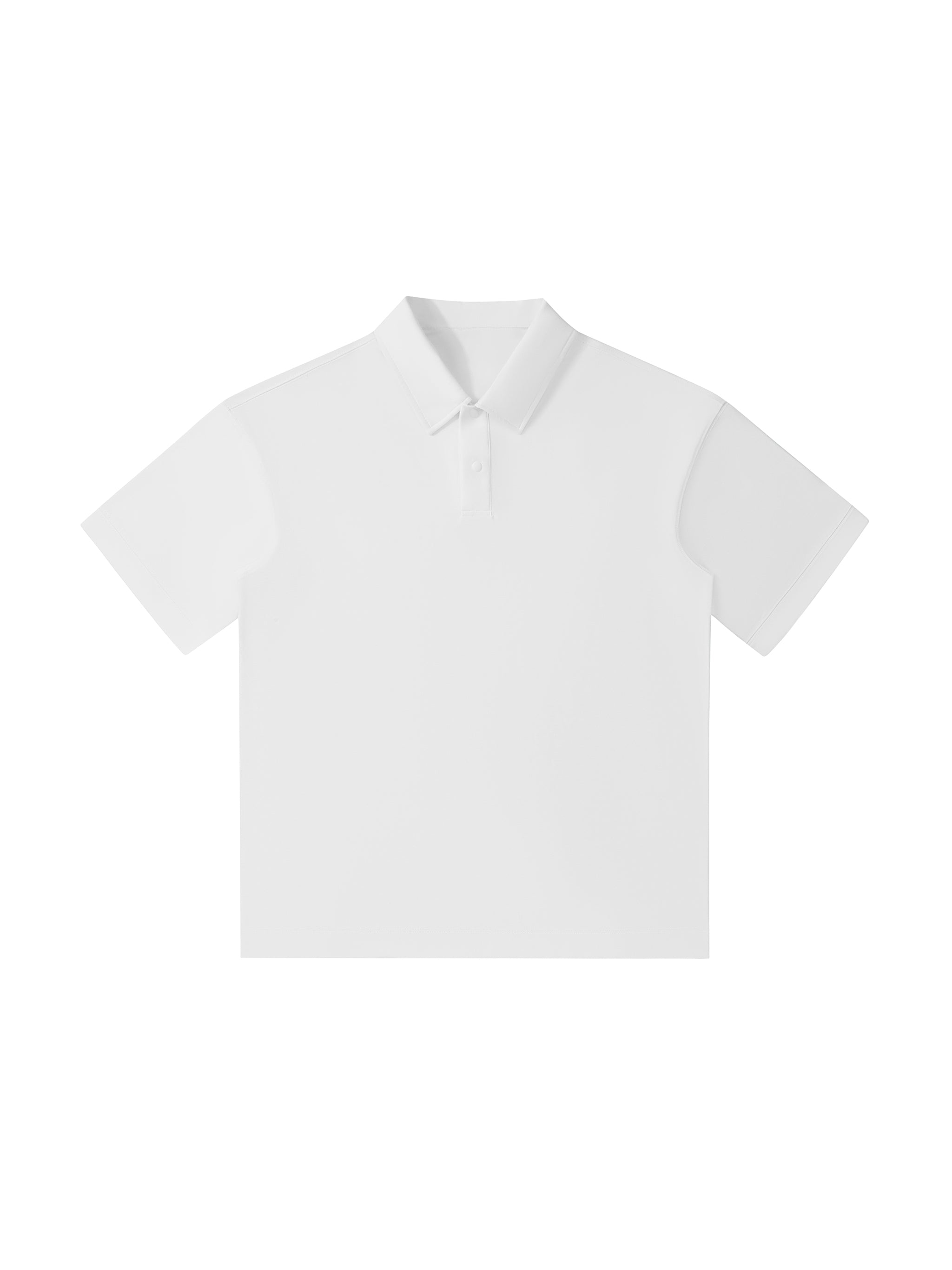 Drop Shoulder Short-Sleeve Polo