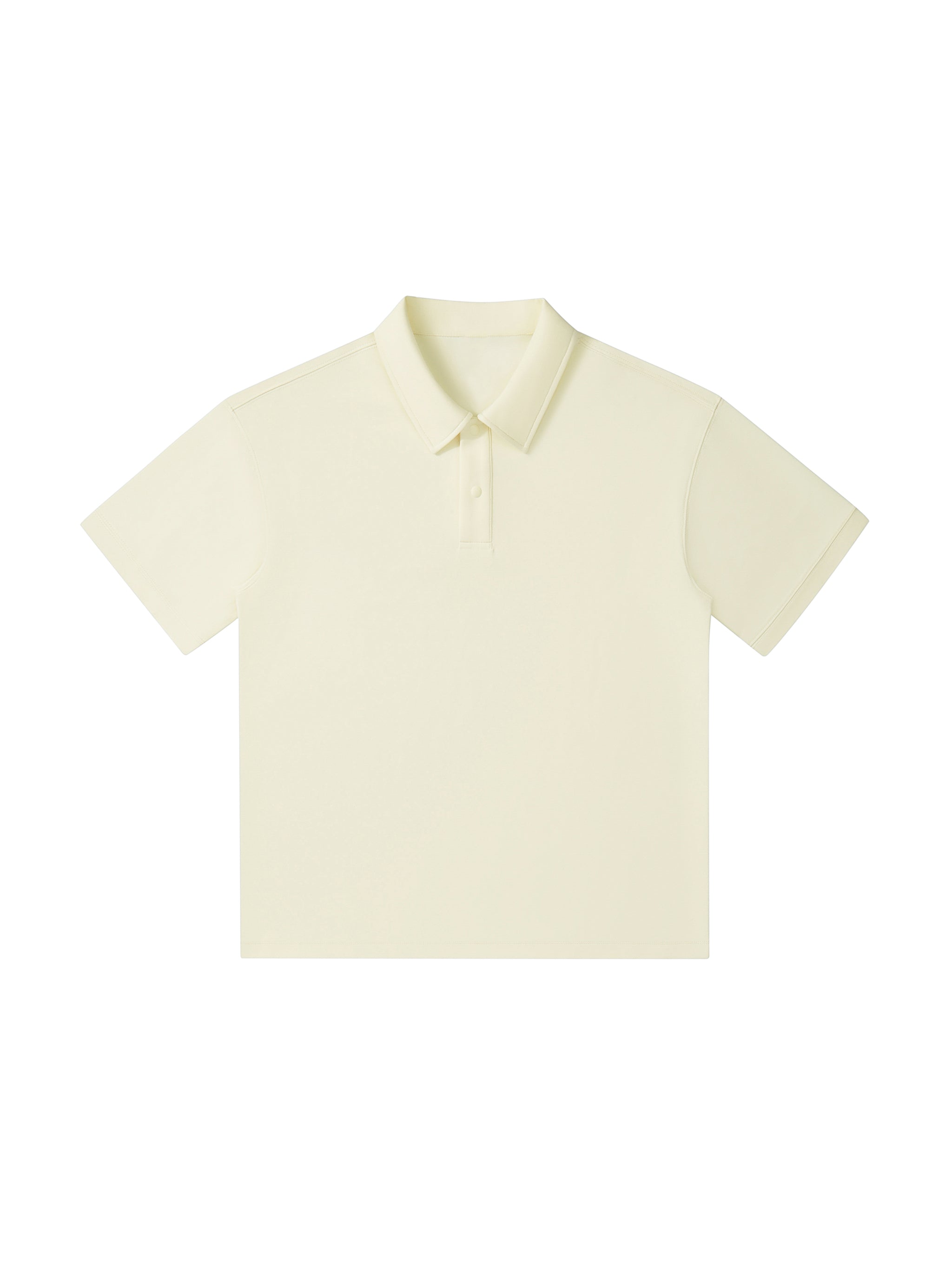 Drop Shoulder Short-Sleeve Polo