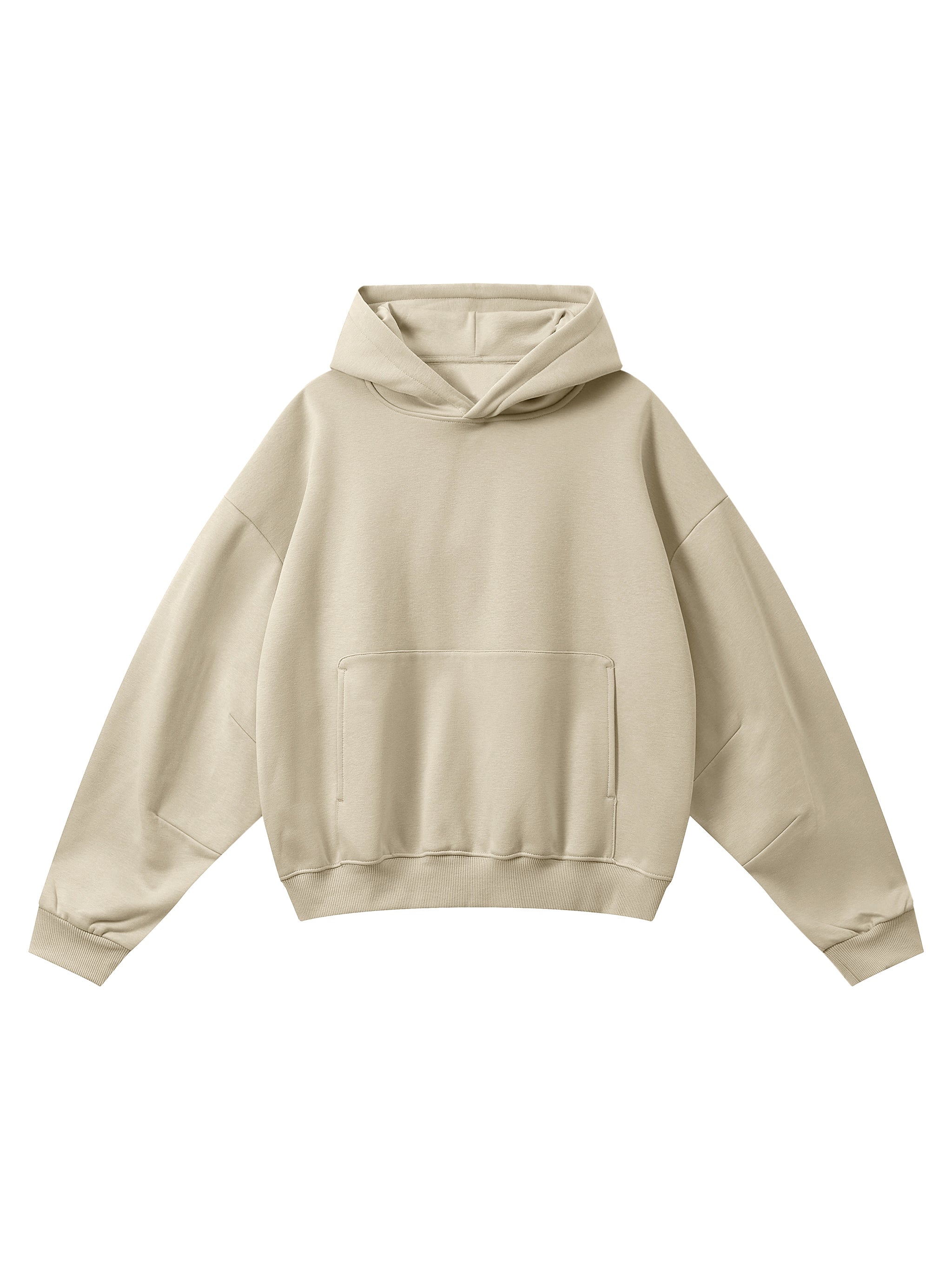 Essential Boxy Darted Sleeve Hoodie