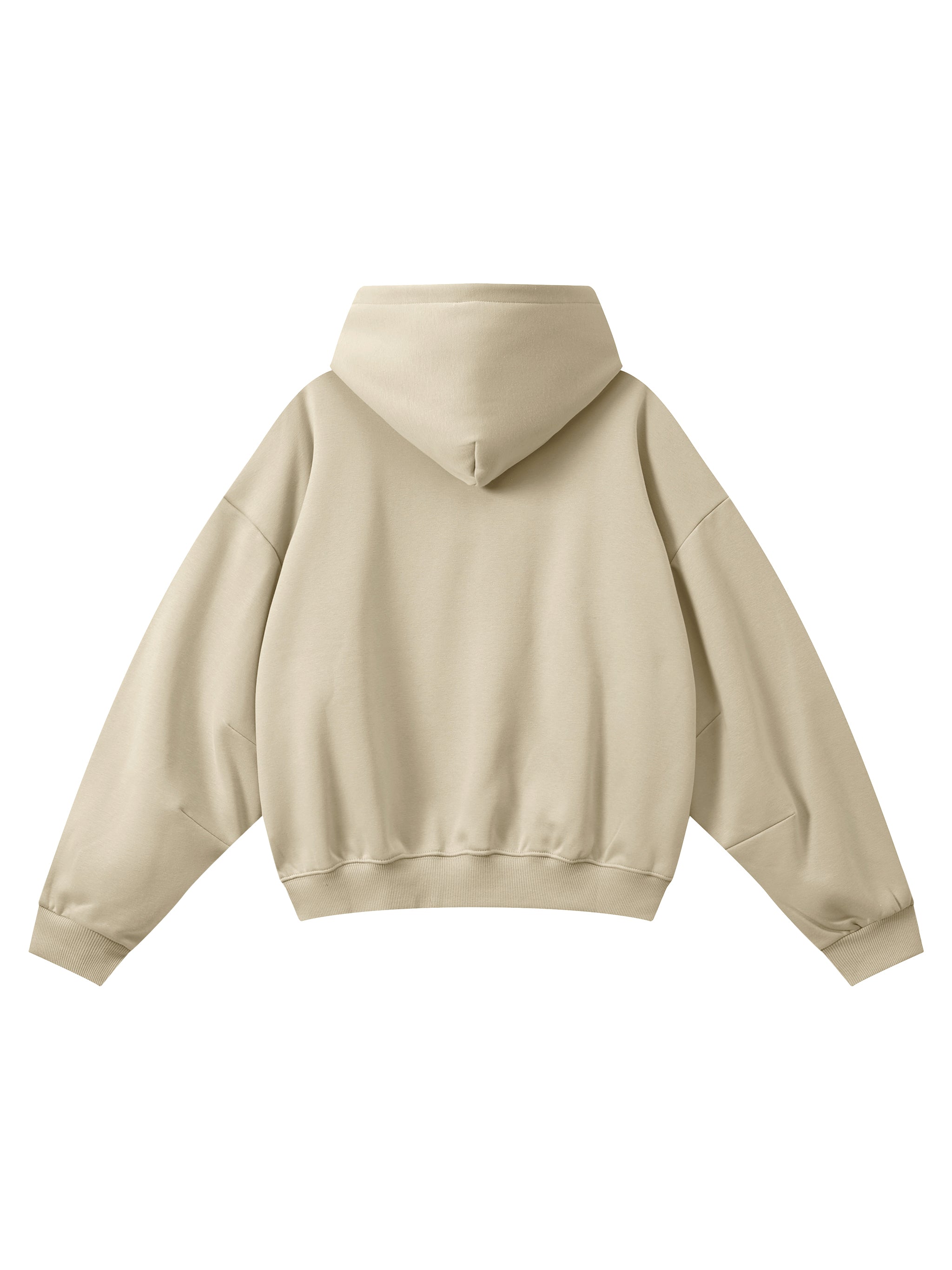 Essential Boxy Darted Sleeve Hoodie