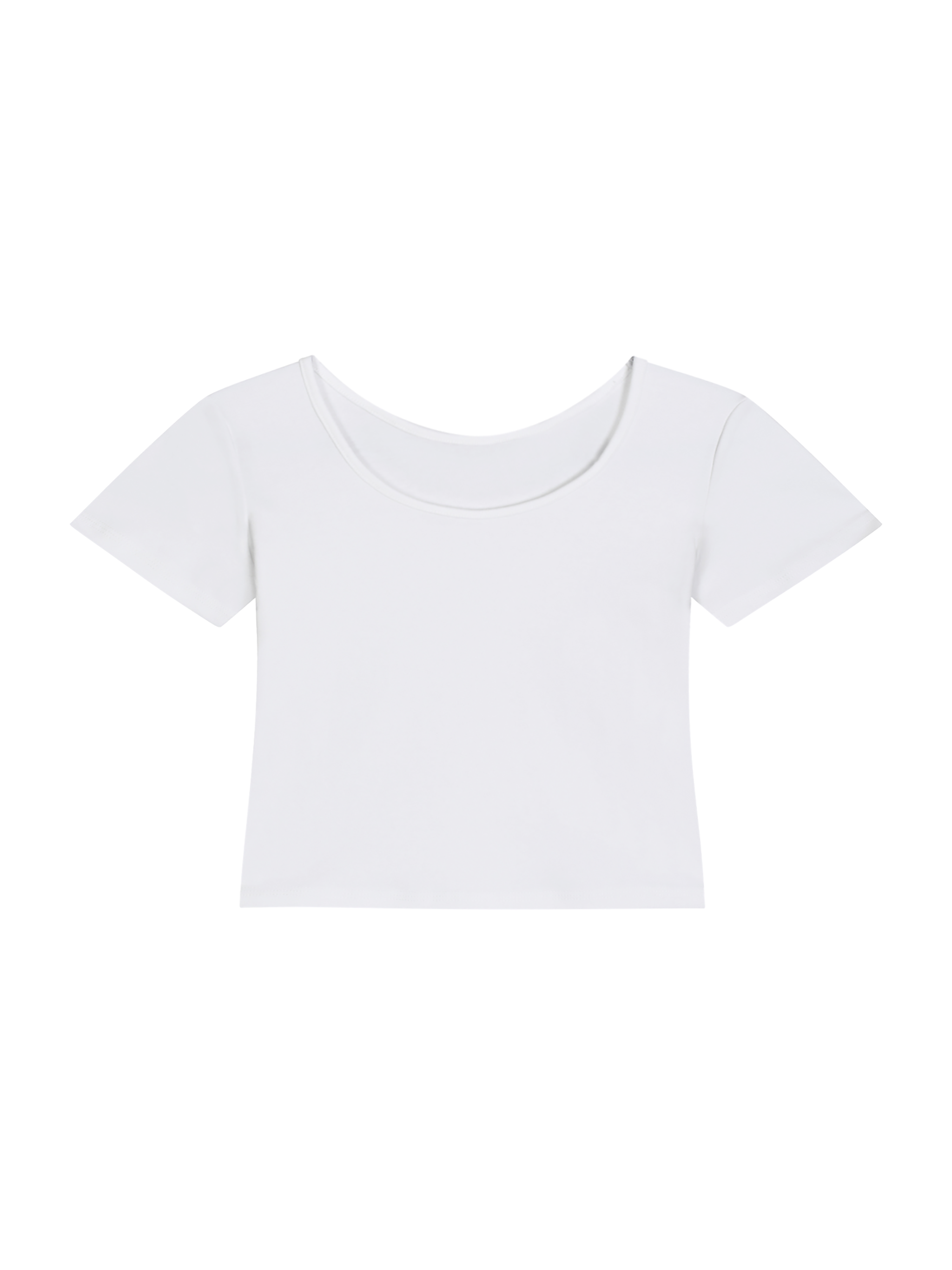 Essential Cotton Bodycon Crop Top