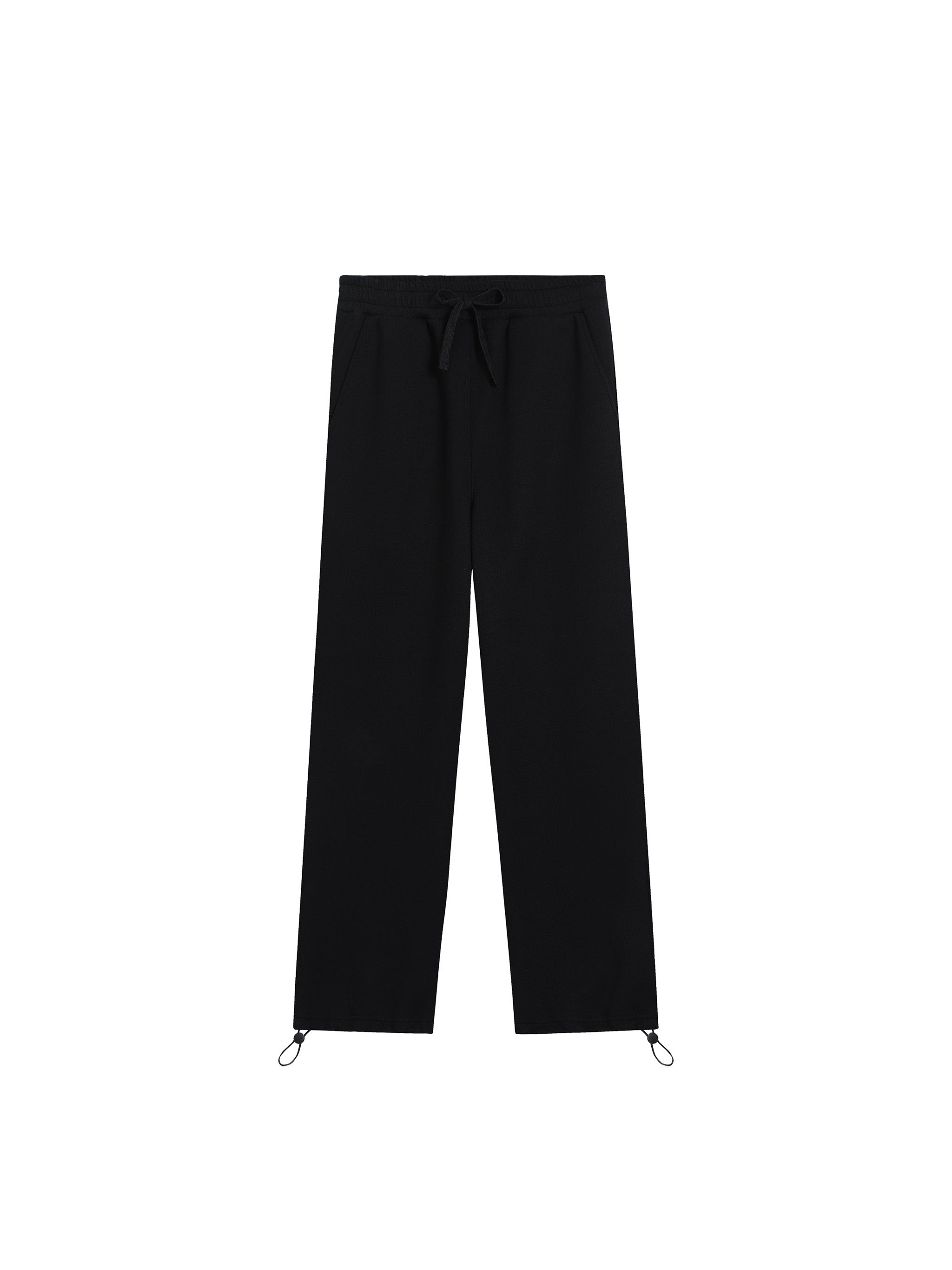 Essential Drawstring Straight-Leg Sweatpants