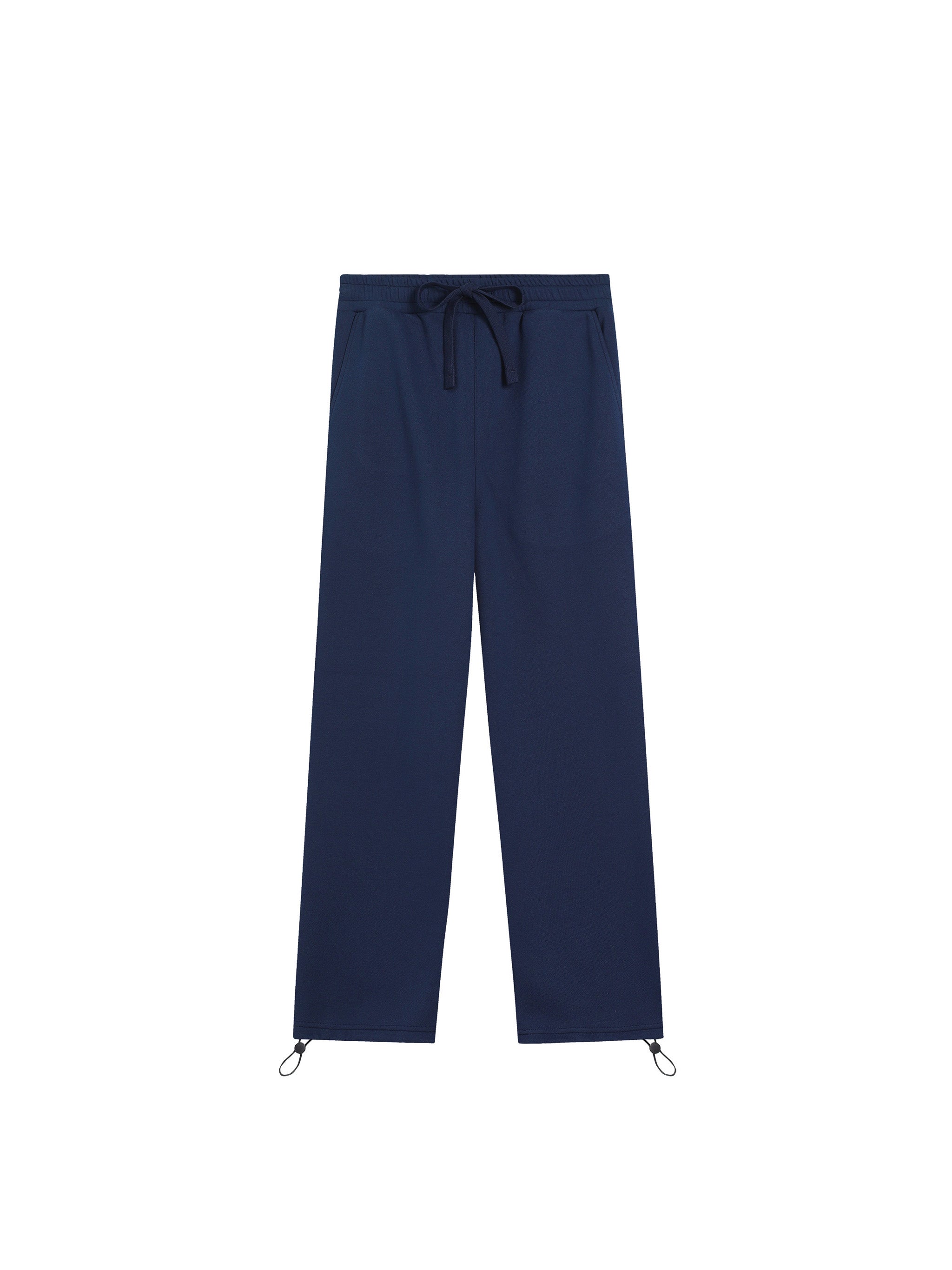 Essential Drawstring Straight-Leg Sweatpants