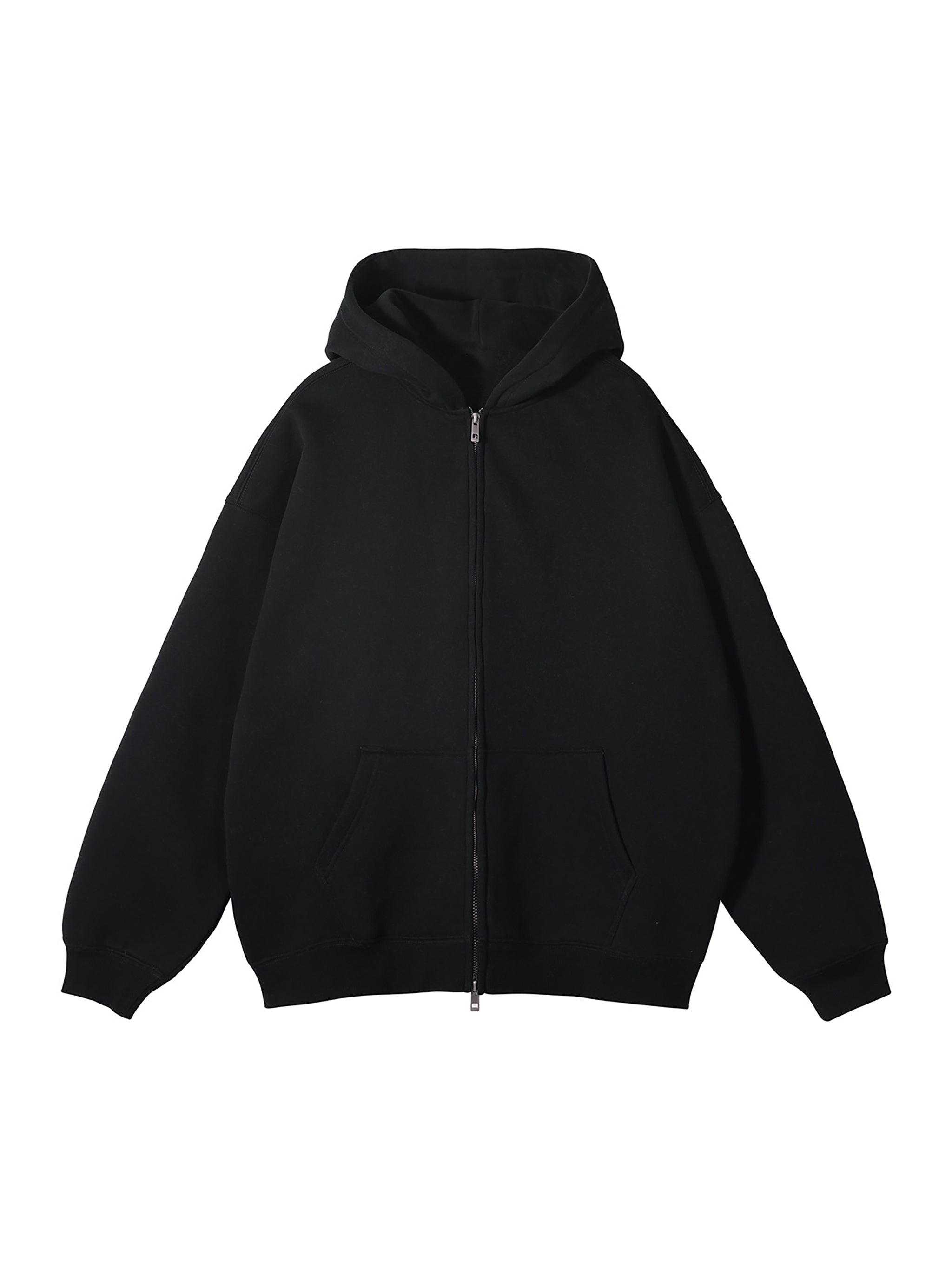 Essential Fleece Zip-Through Hoodie