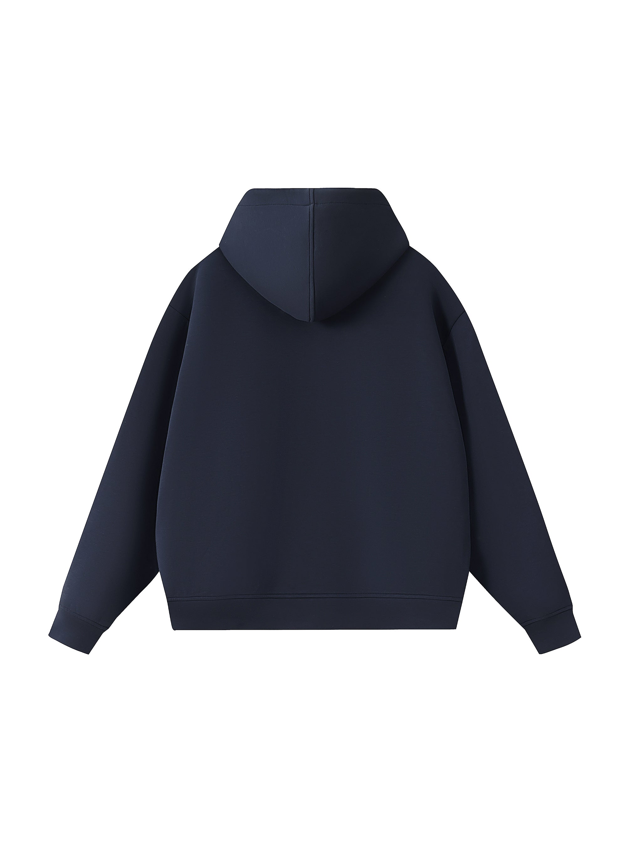 Essential Heavyweight High Neck Zip-Up Hoodie