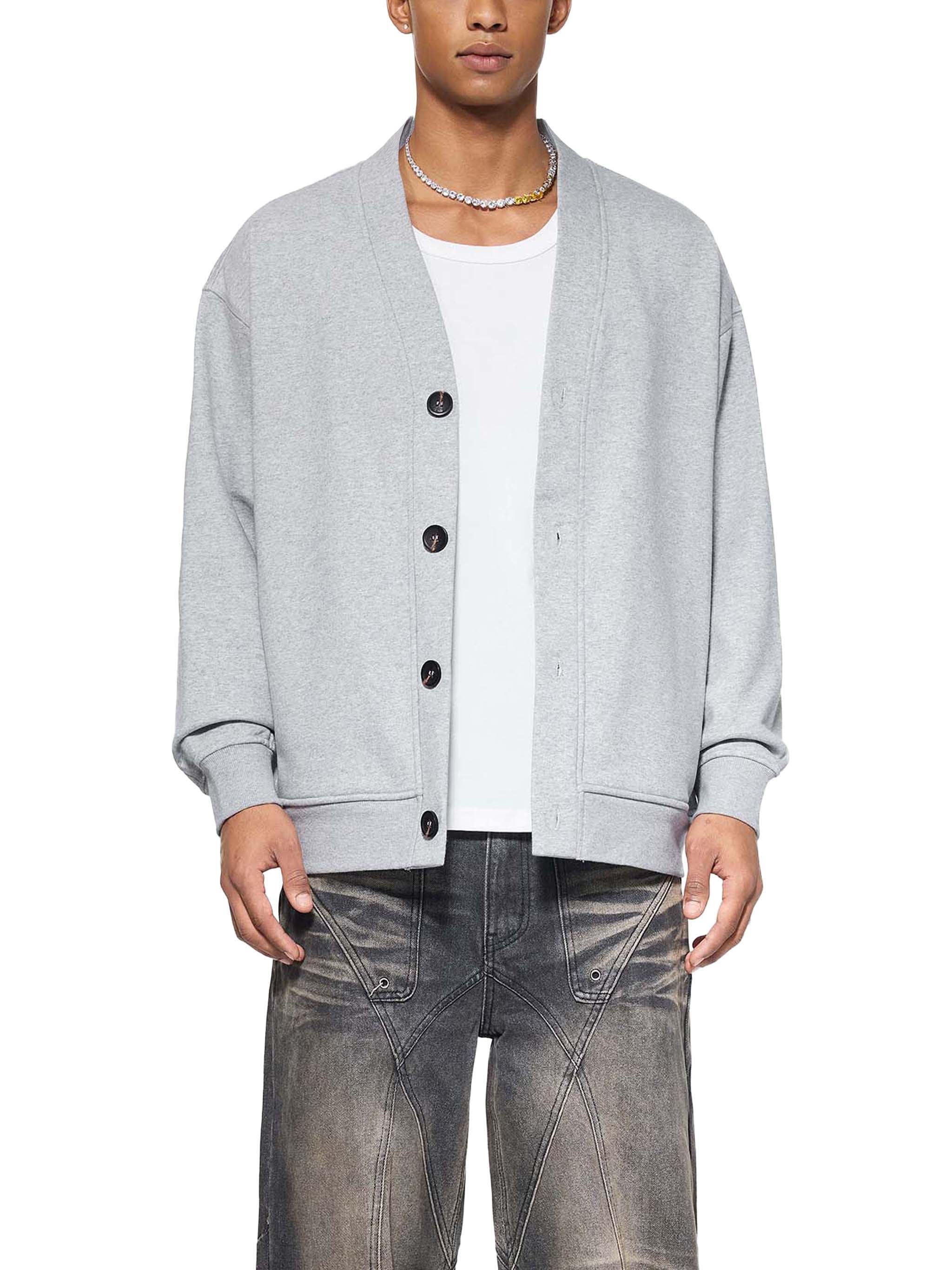 Essential Heavyweight Sweat Cardigan