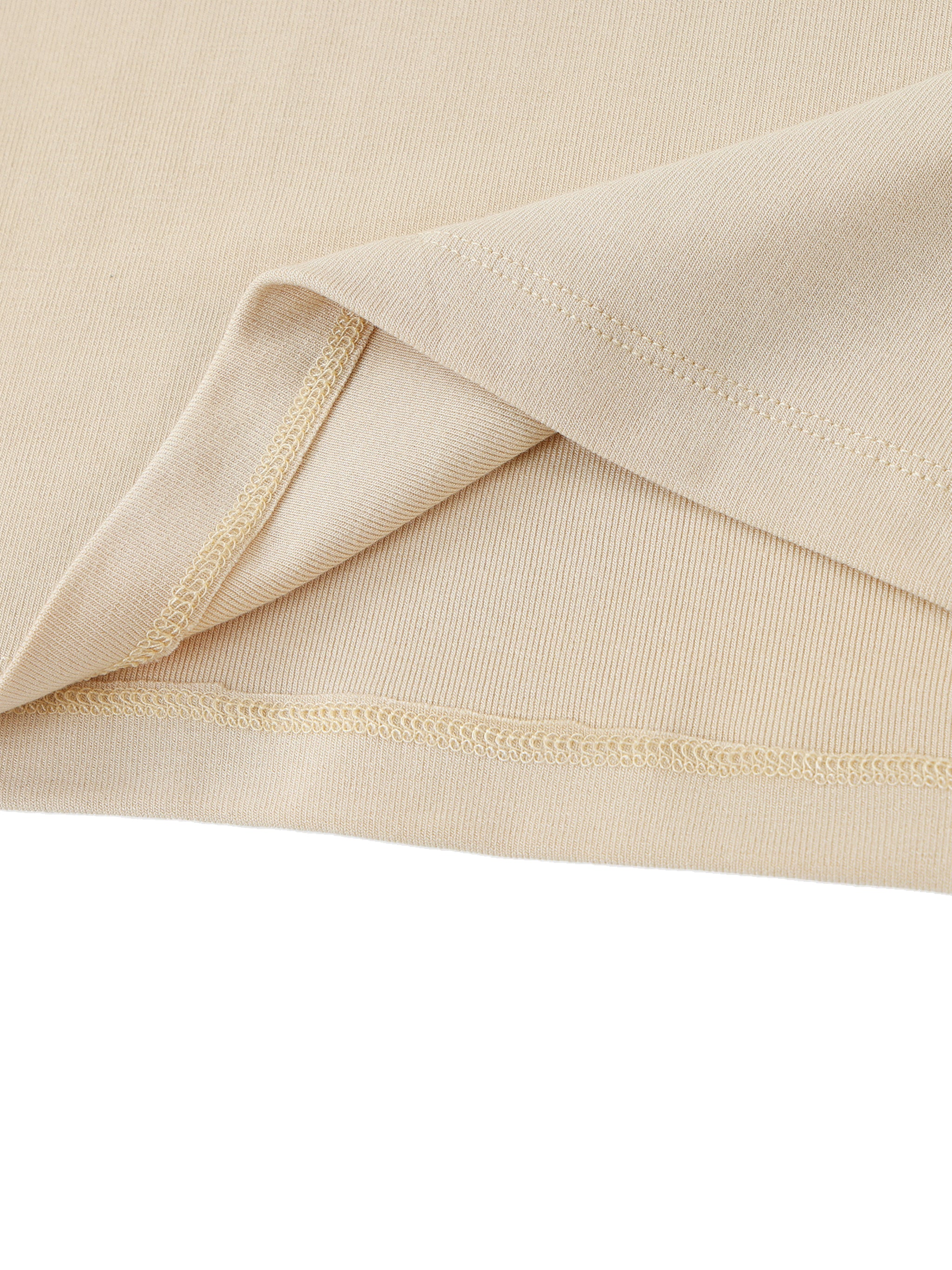 Essential Mock Neck Long Sleeve T-Shirt