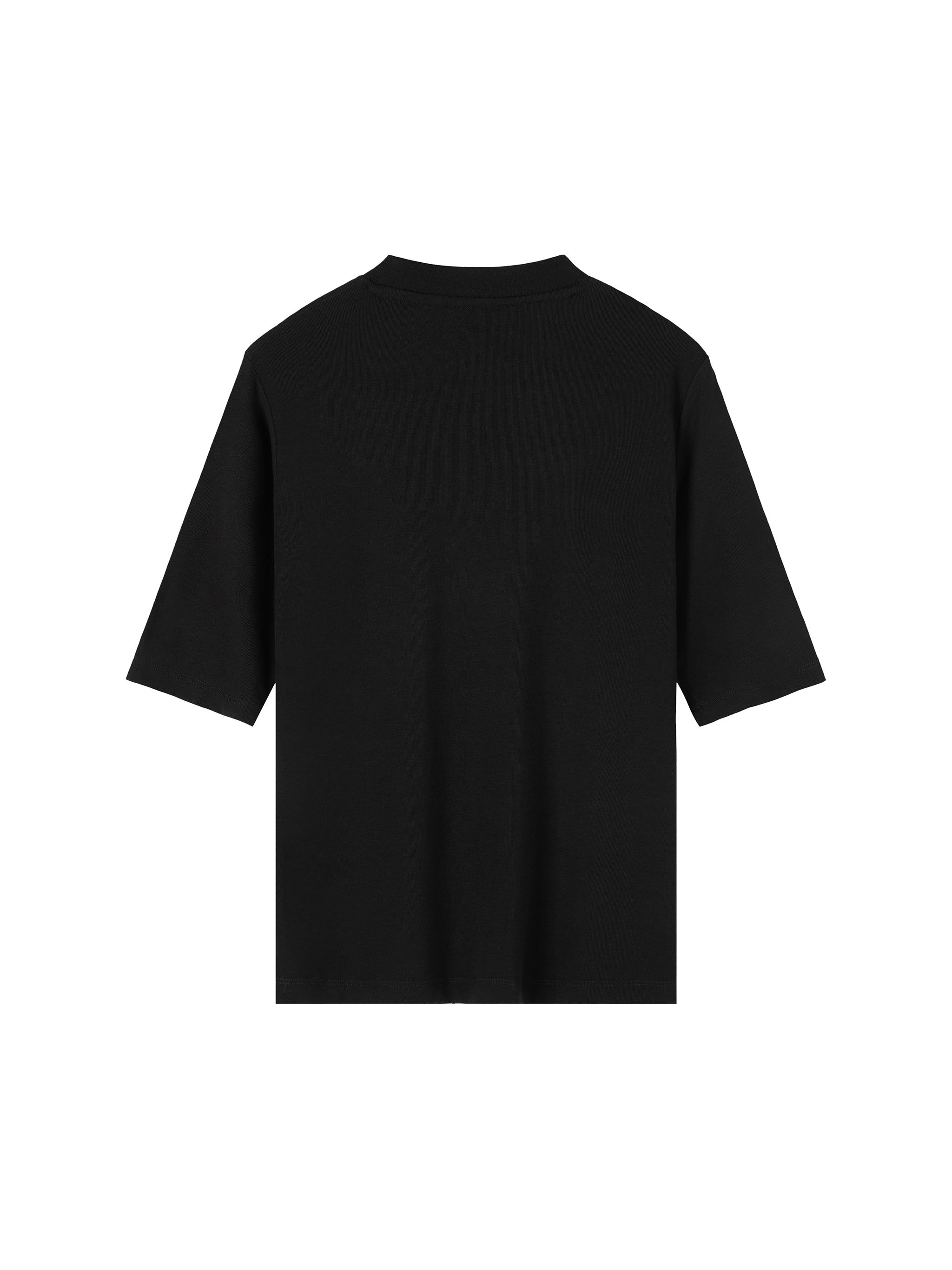 Essential Mock Neck Short Sleeve T-Shirt