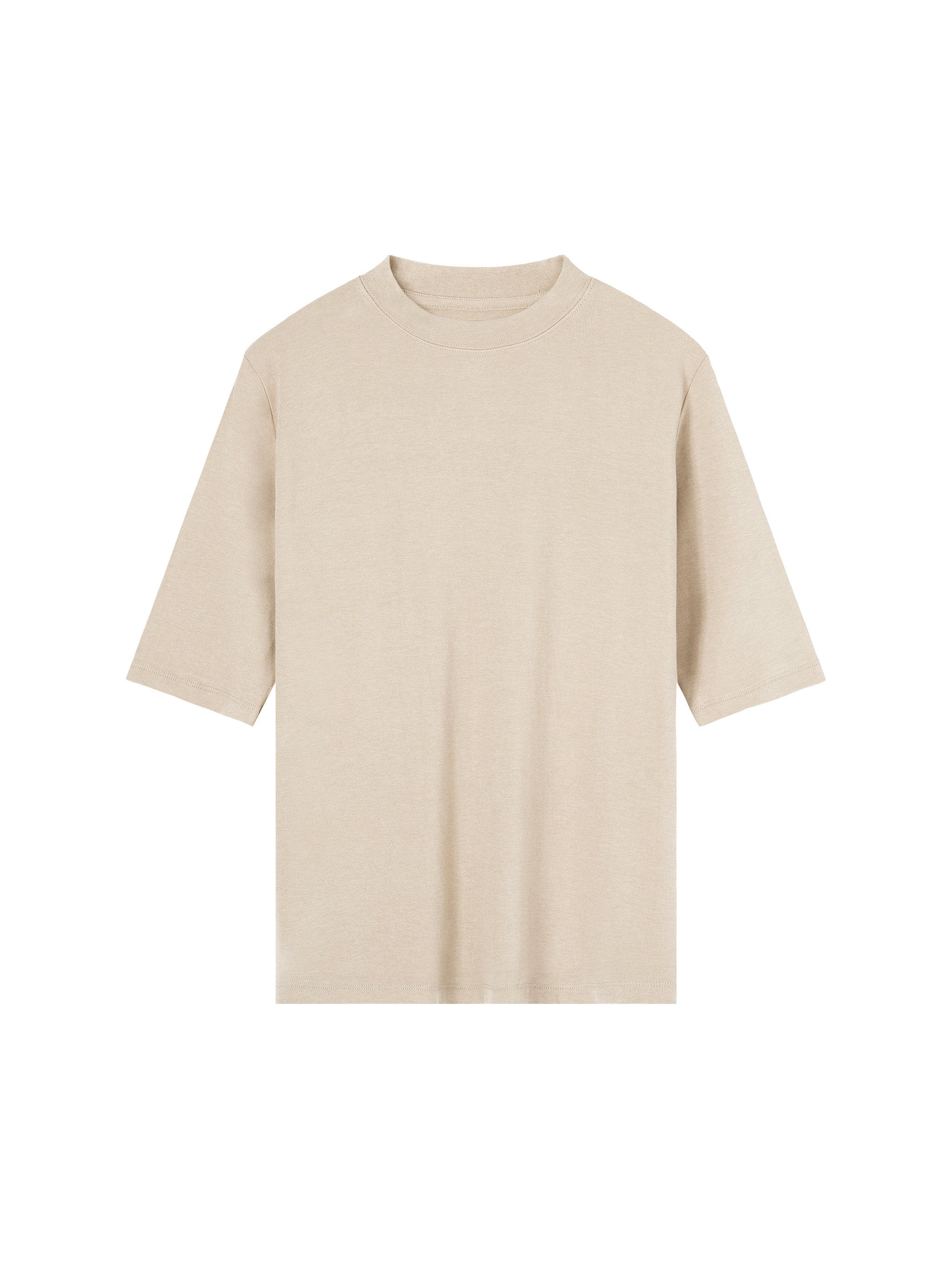 Essential Mock Neck Short Sleeve T-Shirt