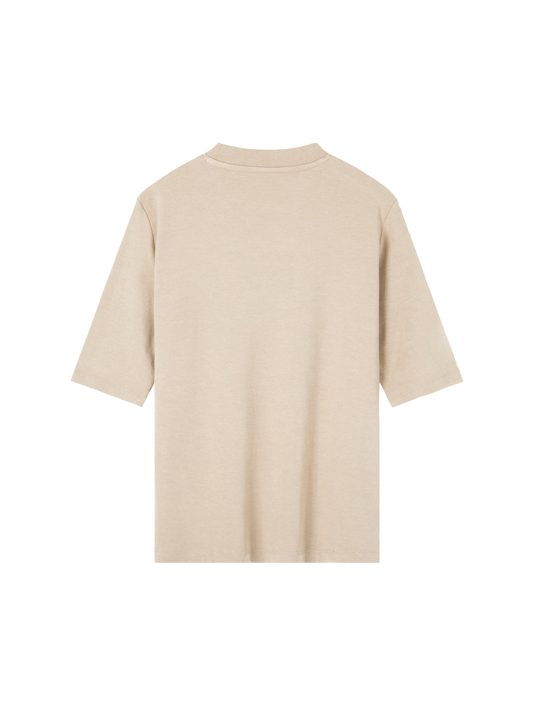 Essential Mock Neck Short Sleeve T-Shirt