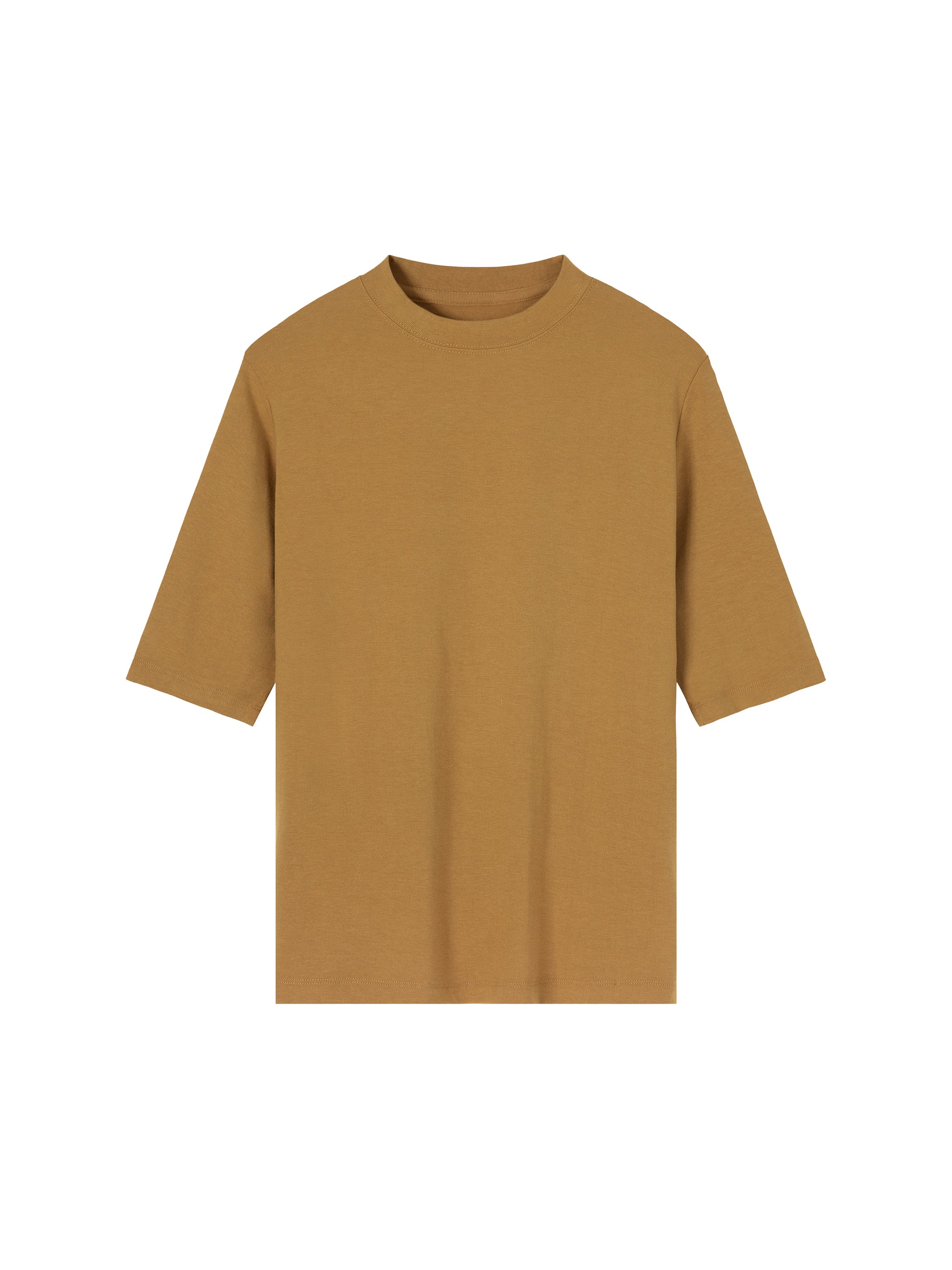 Essential Mock Neck Short Sleeve T-Shirt