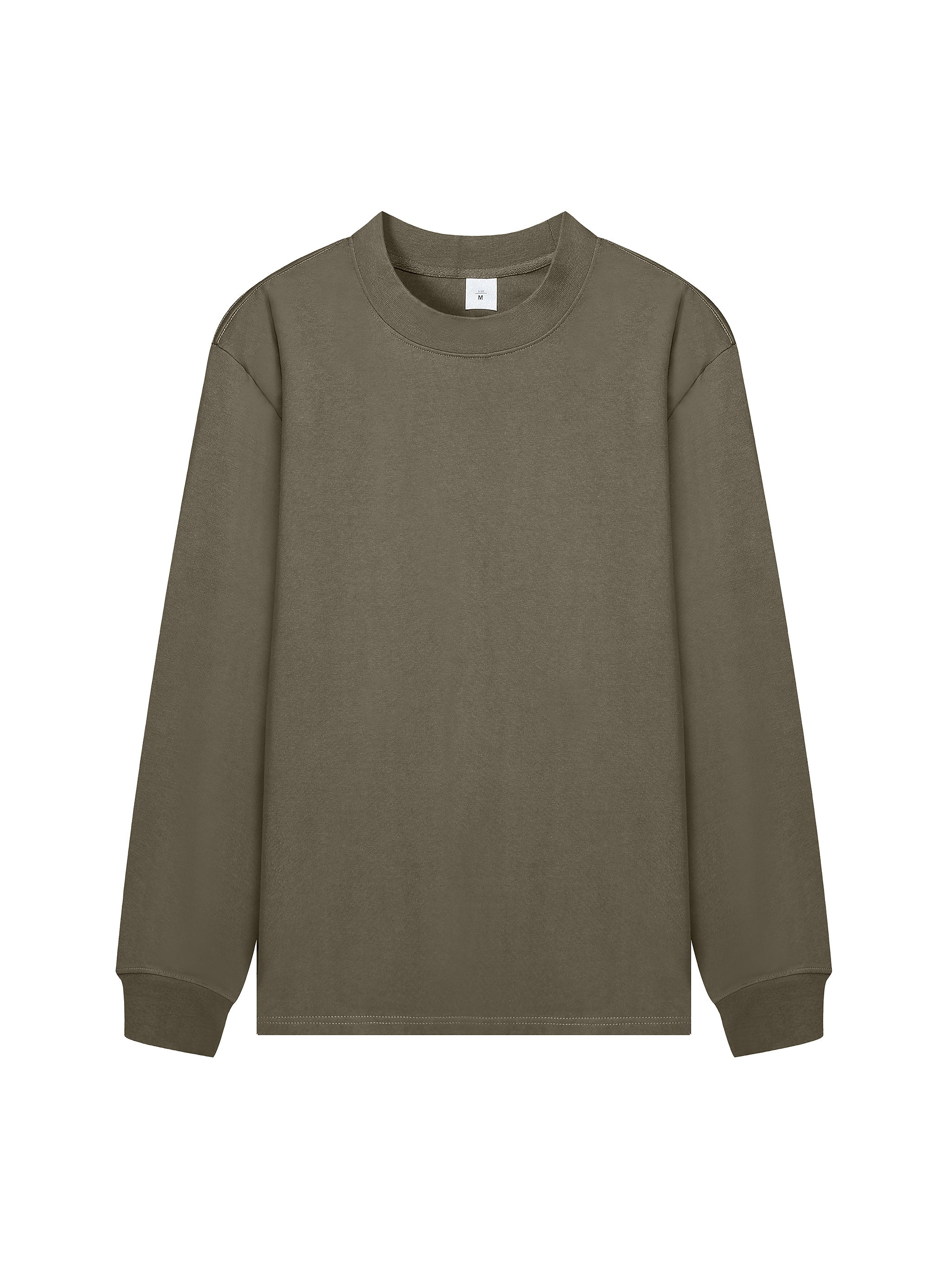 Essential Non-Shrink Mock Neck Sweatshirt