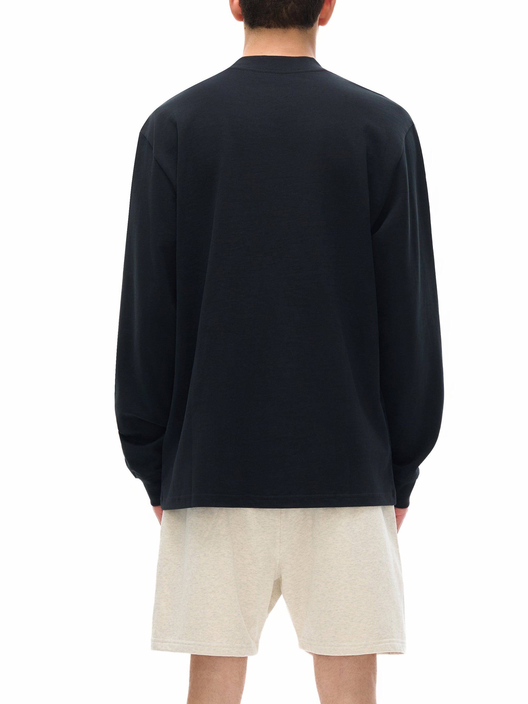 Essential Non-Shrink Mock Neck Sweatshirt