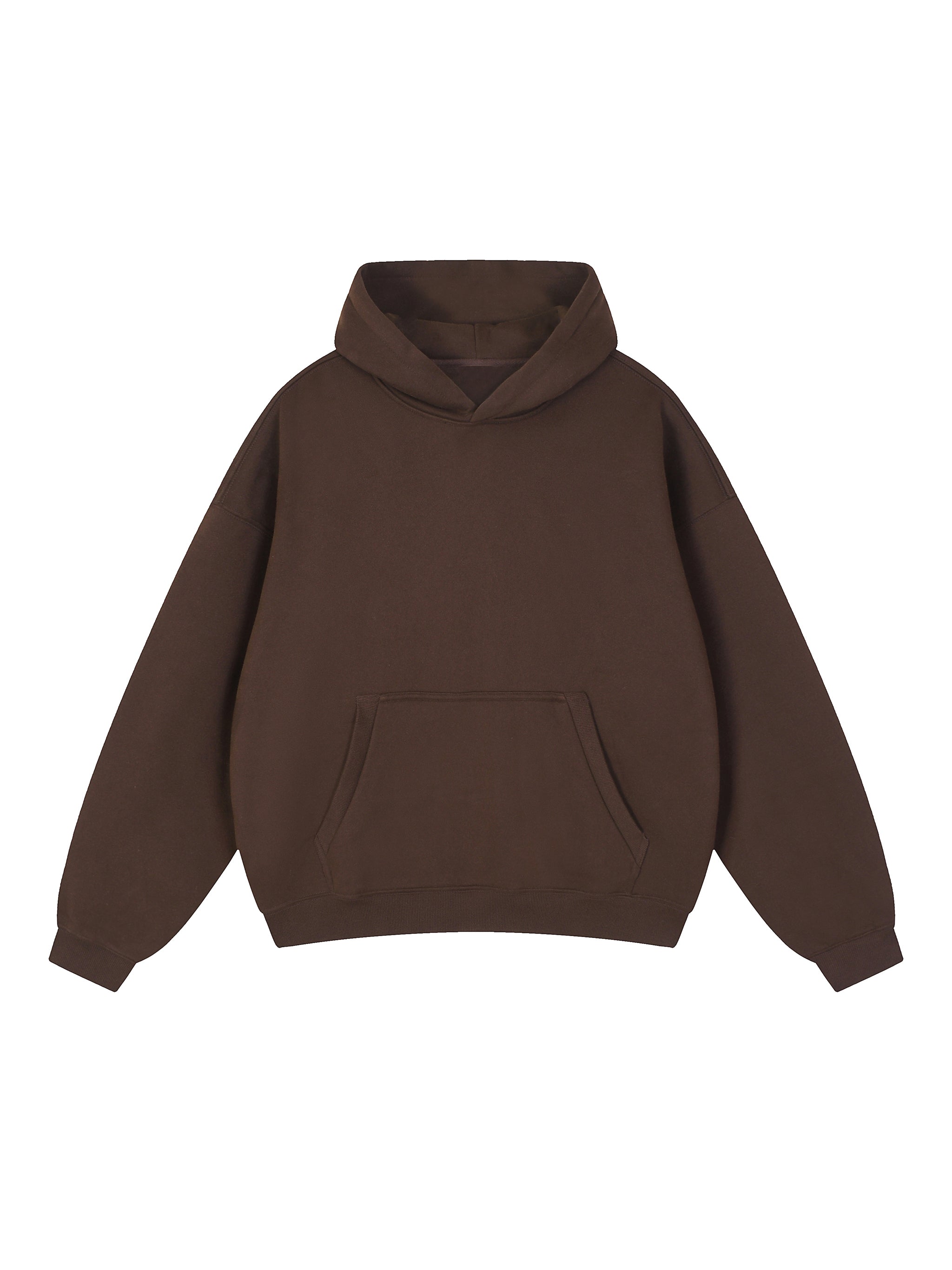 Essential Oversized Boxy Fit Fleece Hoodie