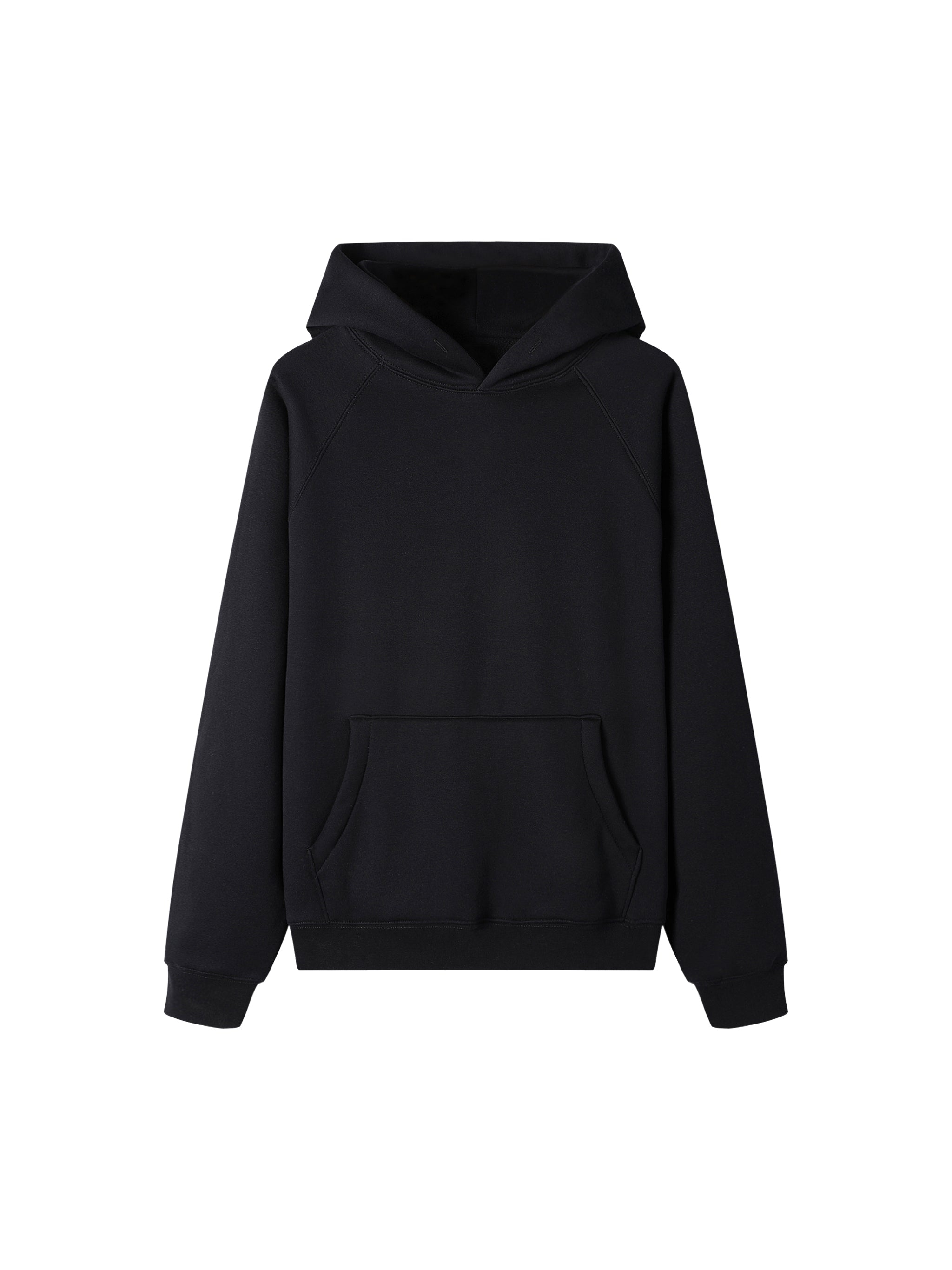 Essential Raglan Sleeve Fleece Hoodie