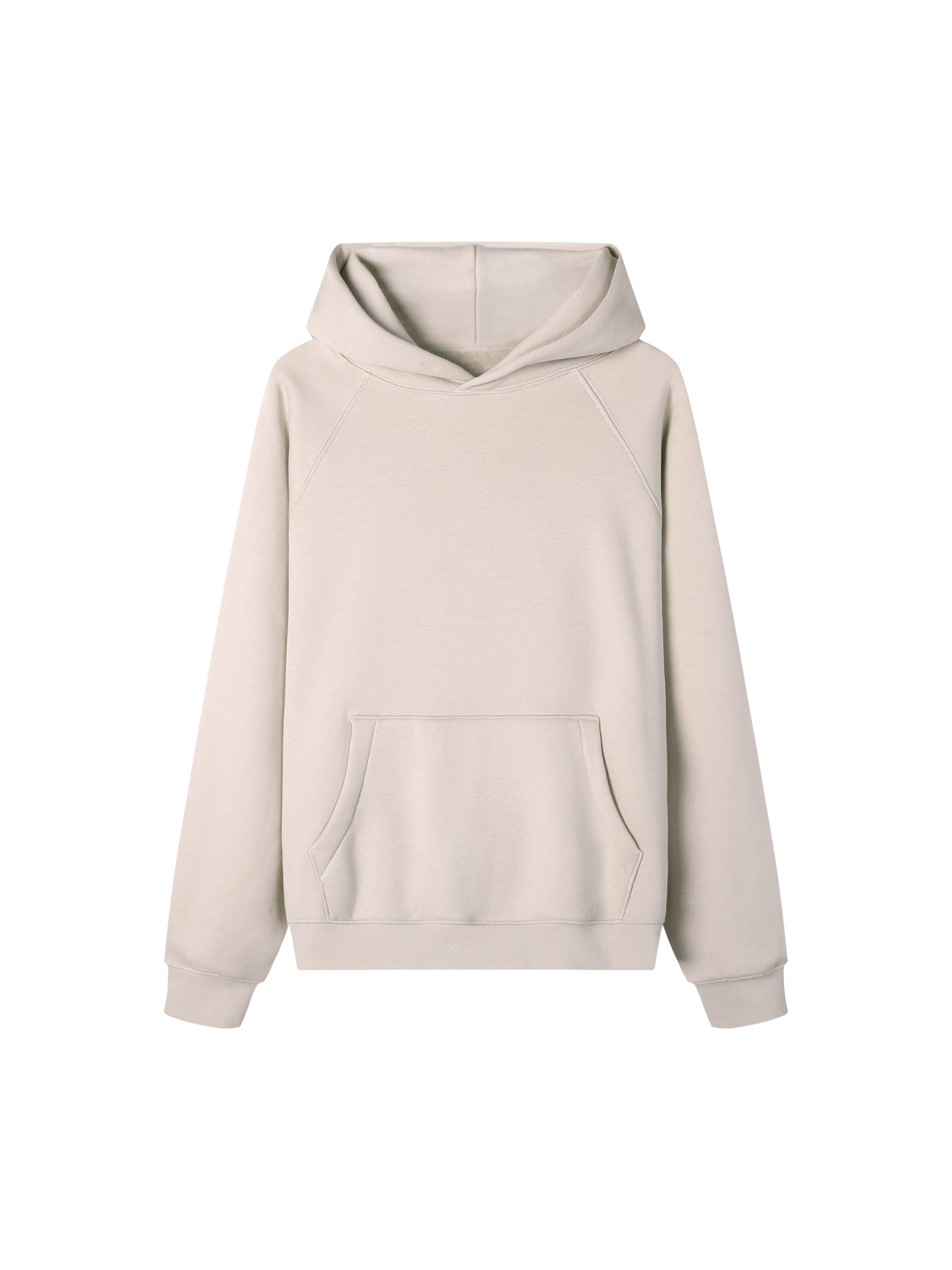 Essential Raglan Sleeve Fleece Hoodie