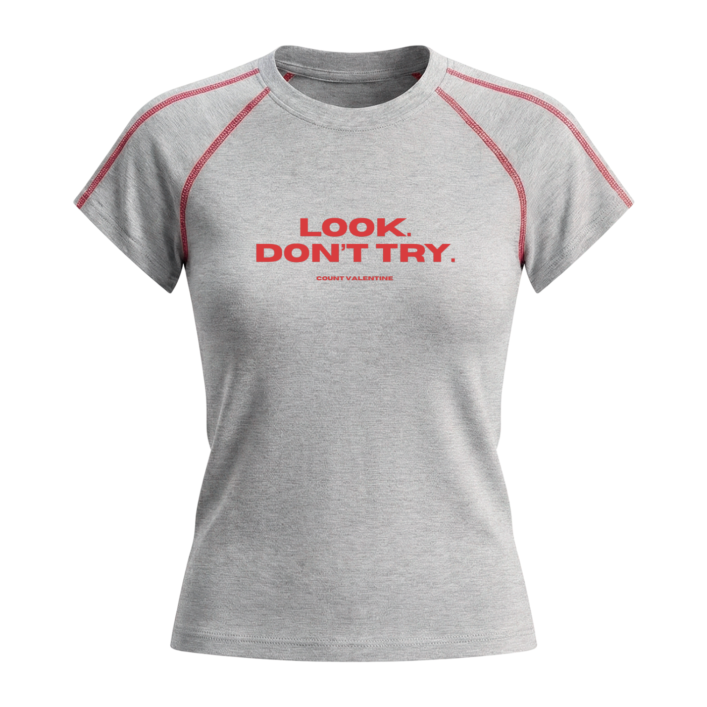 Women's Contrast Stitch Raglan T-Shirt