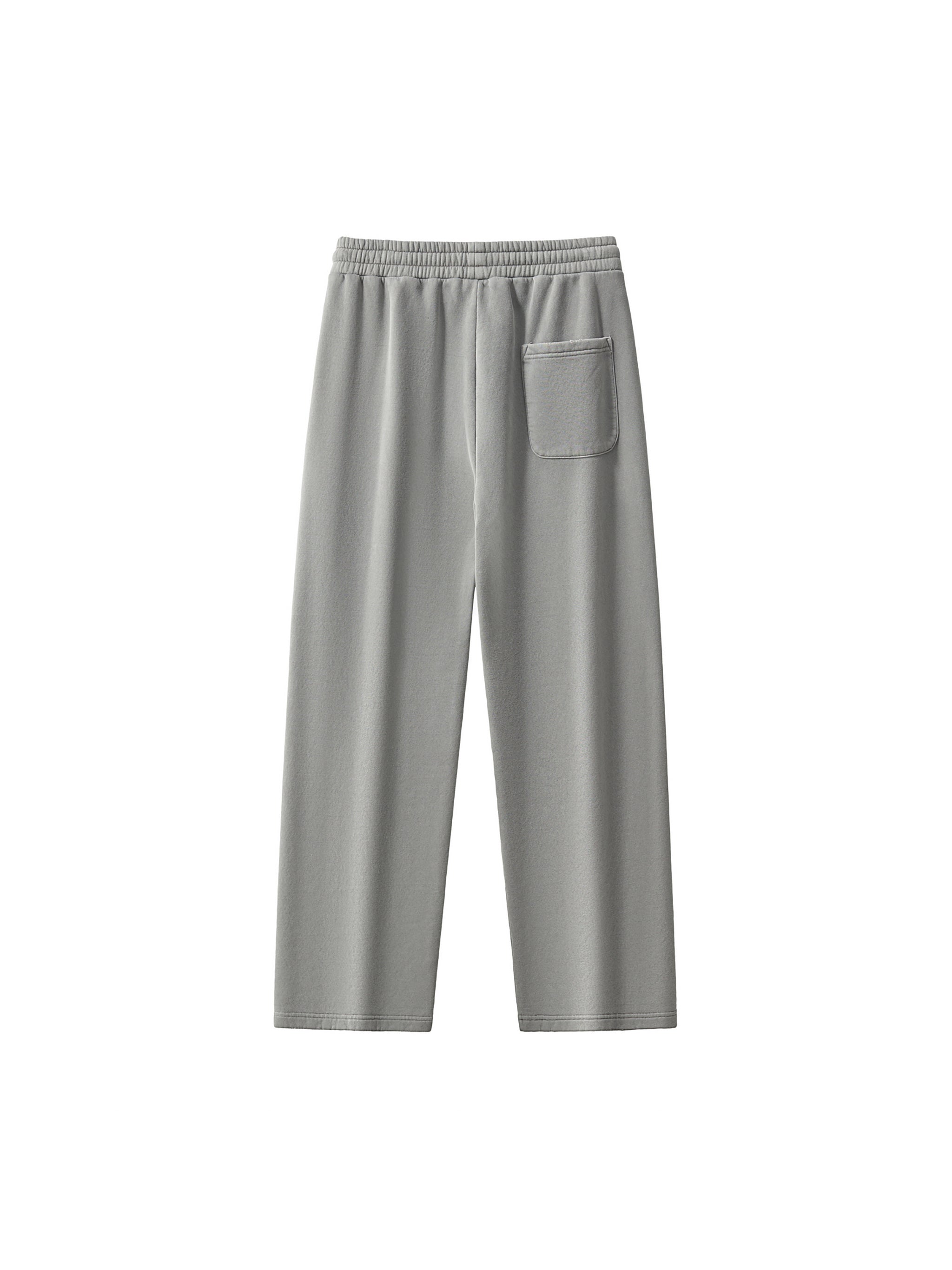 Frayed Enzyme Washed Fleece Sweatpants