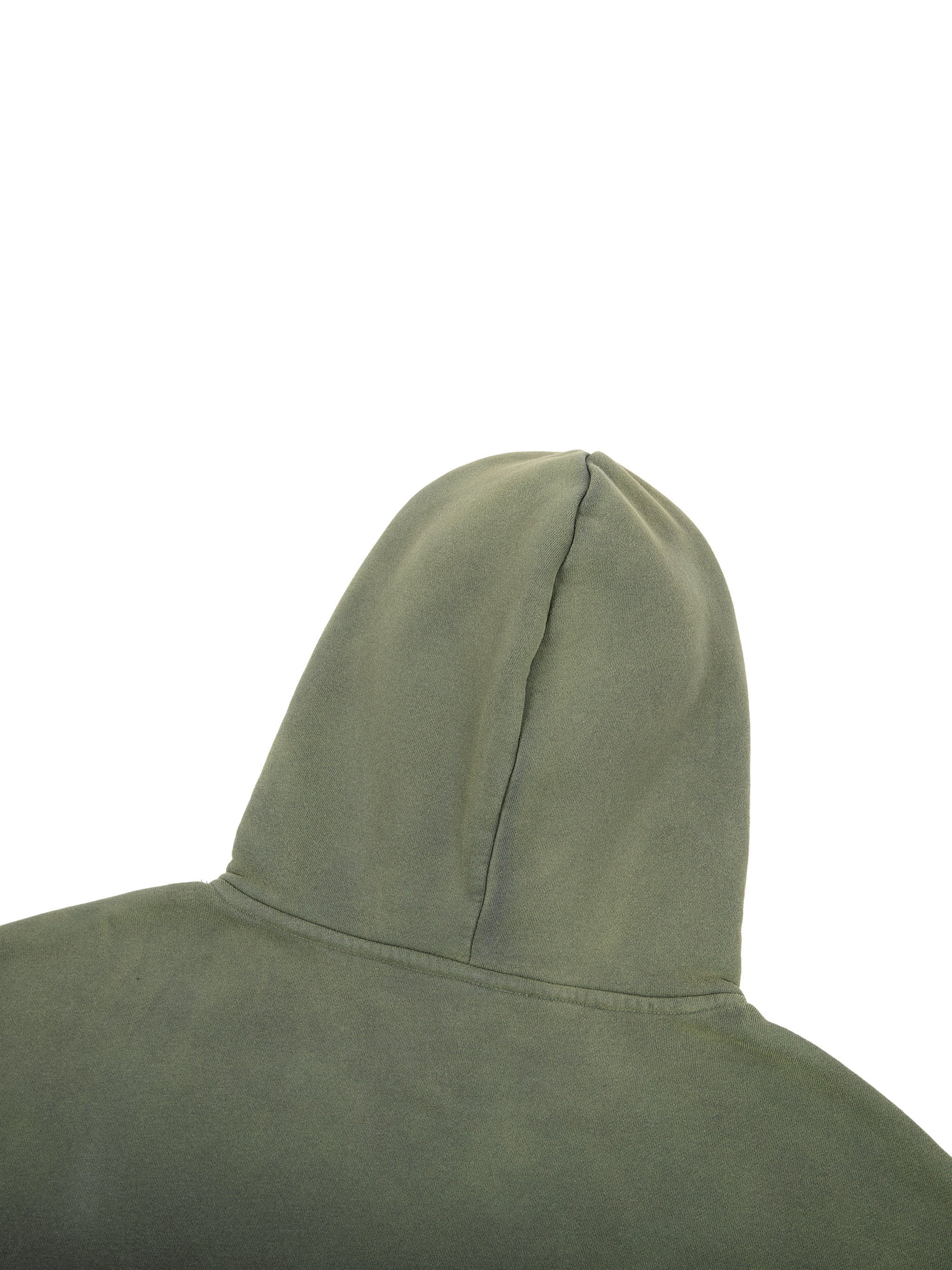 Frayed Sunfade Boxy Fleece Hoodie