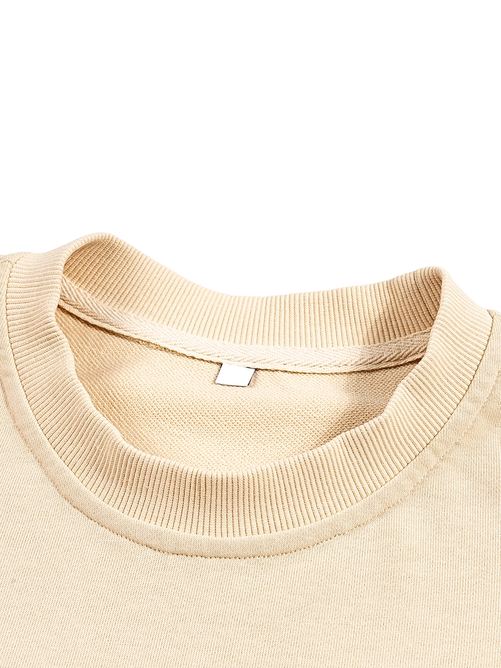 French Terry Raw Edge T-Shirt